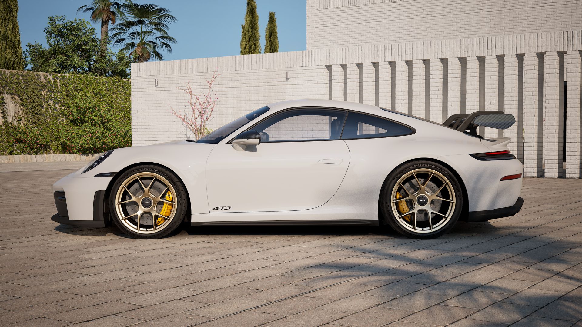 911 GT3 vista lateral