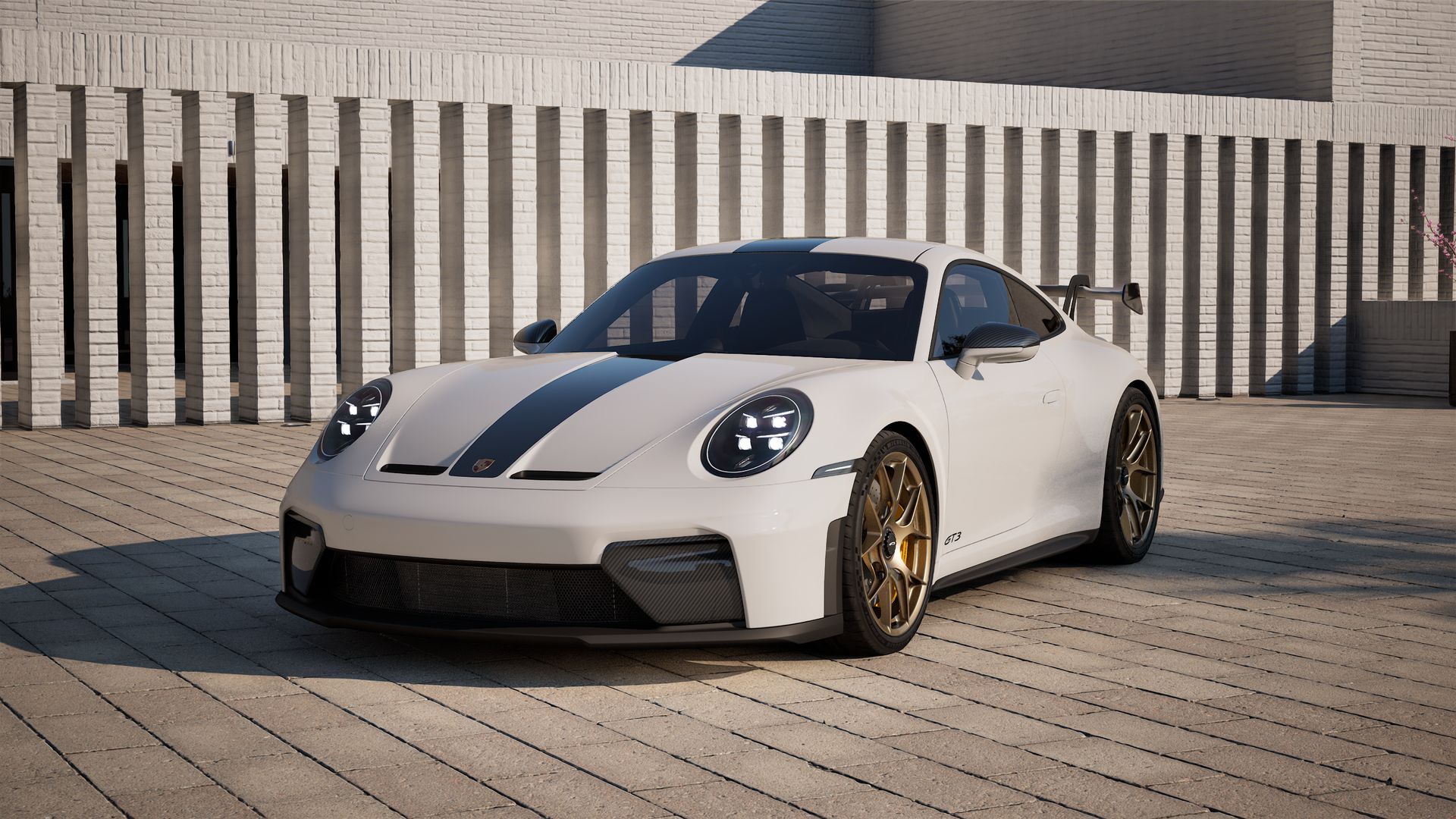 911 GT3 vista frontal