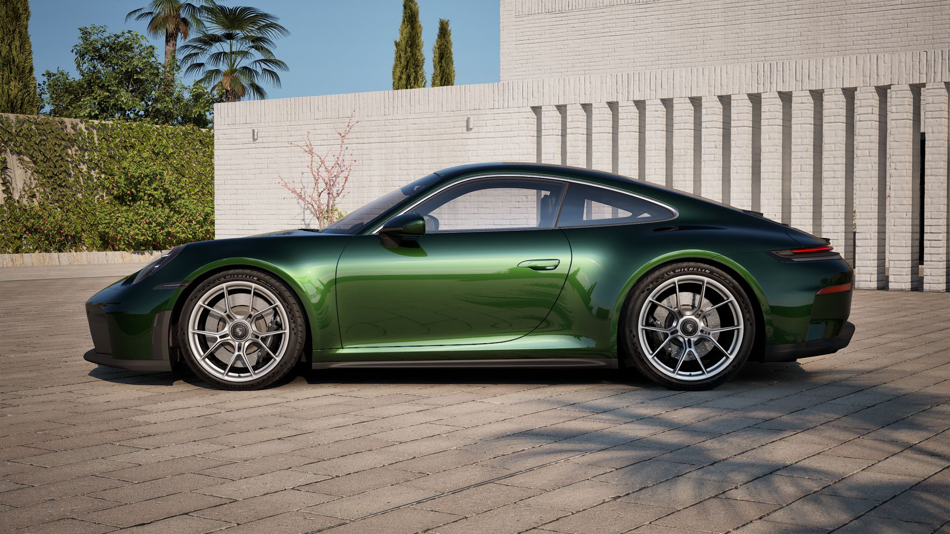 911 GT3 with Touring Package vista lateral