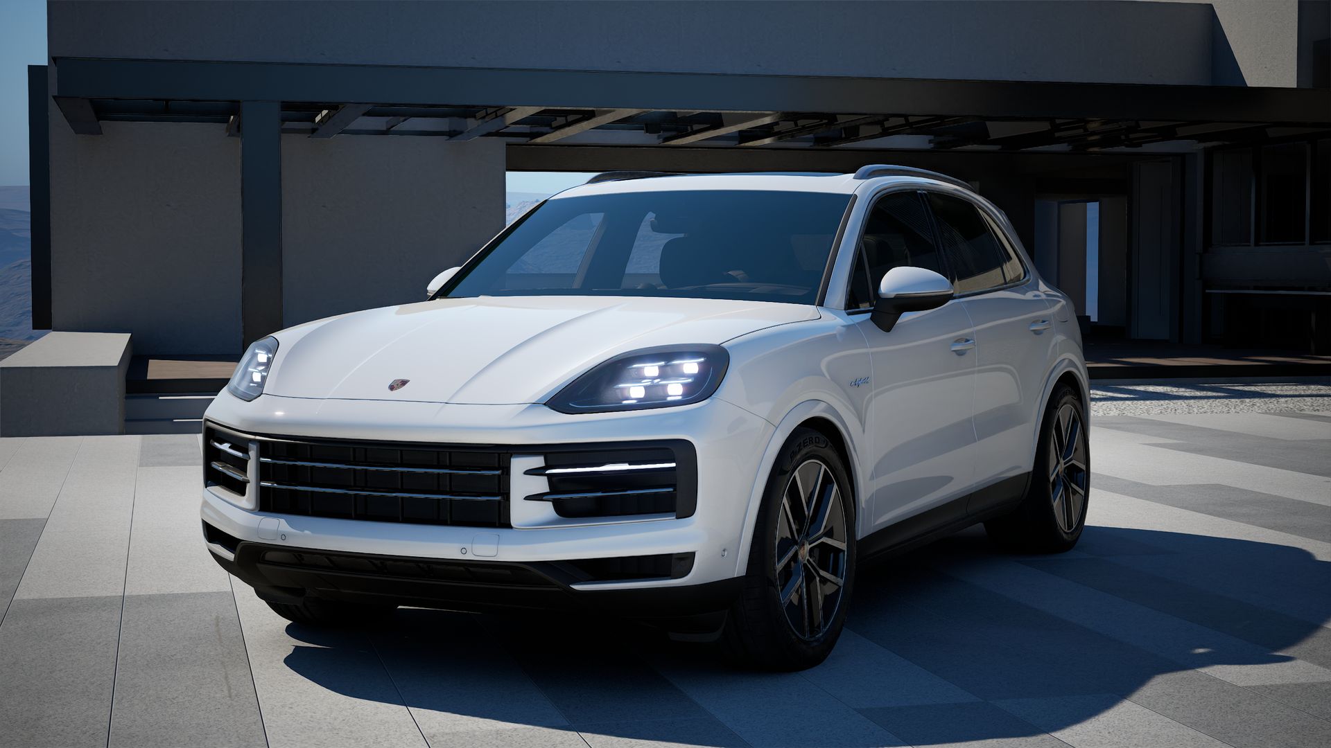 Cayenne E-Hybrid vista frontal
