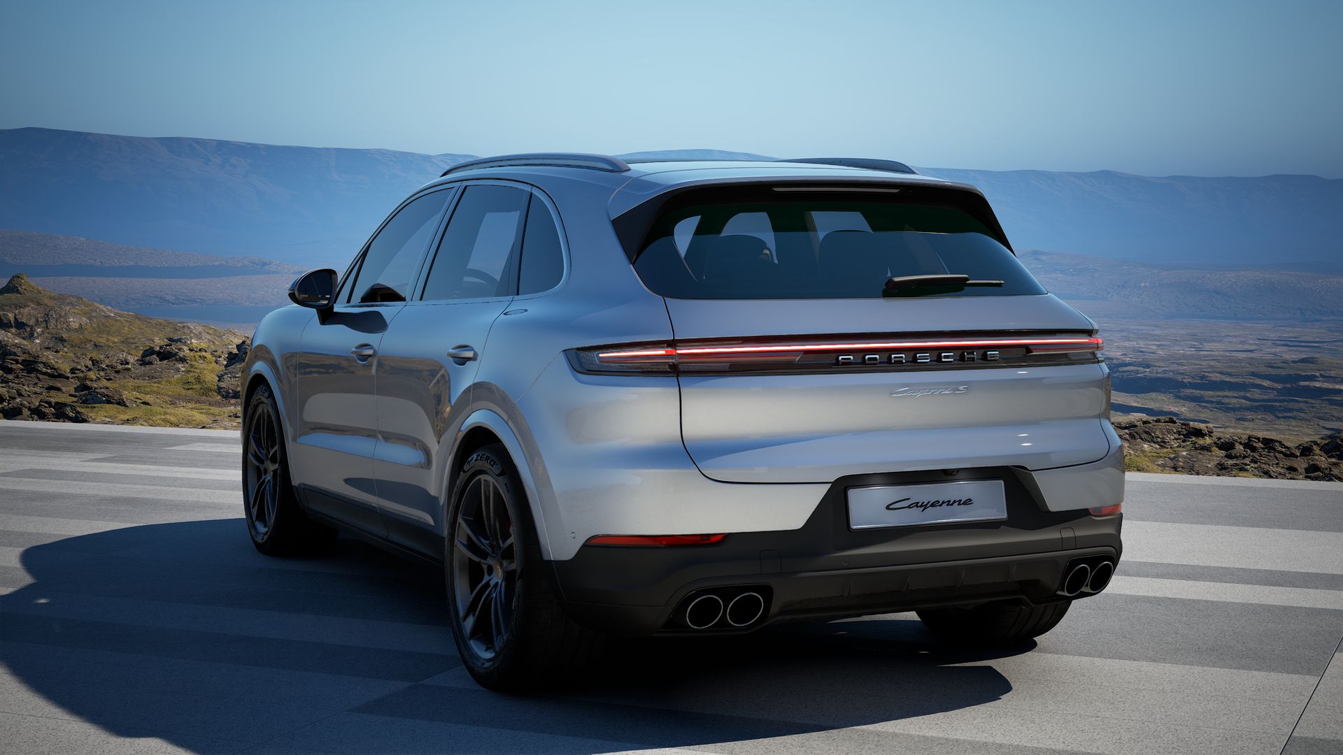 Cayenne S vista posterior