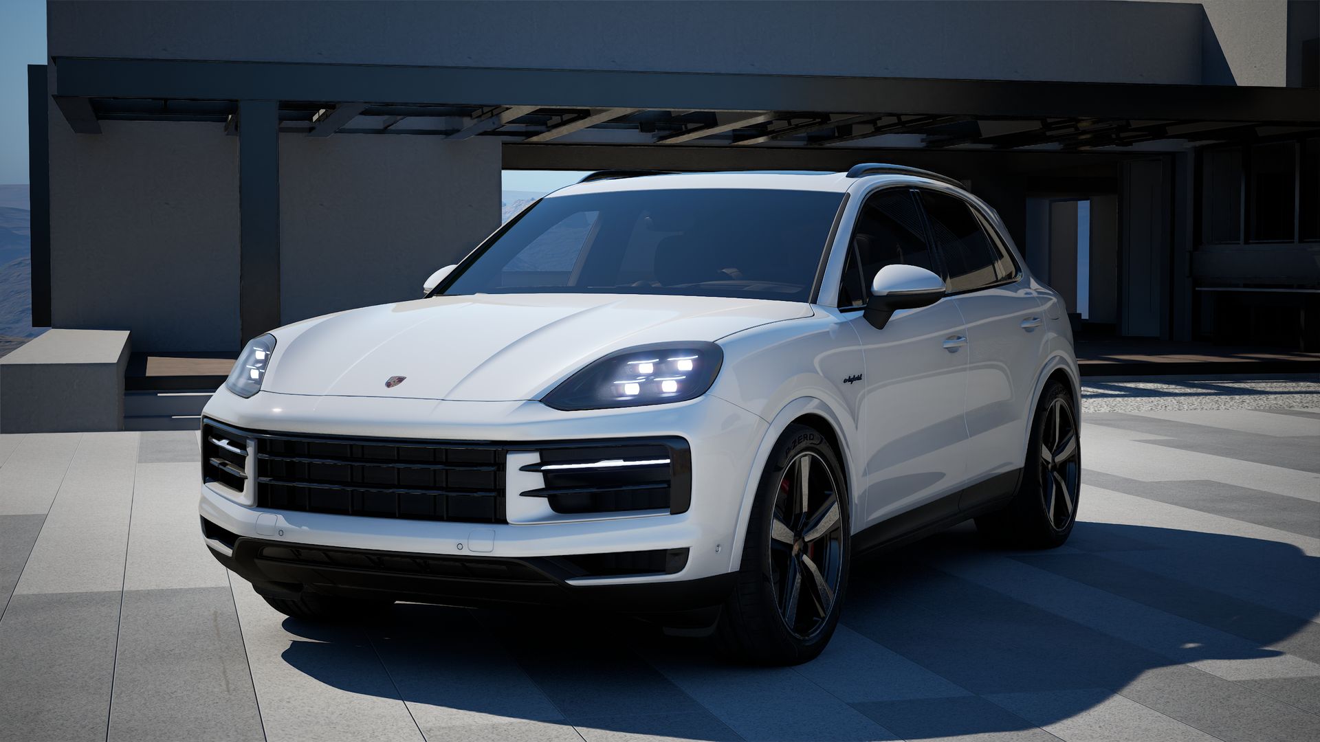 Cayenne S E-Hybrid vista frontal