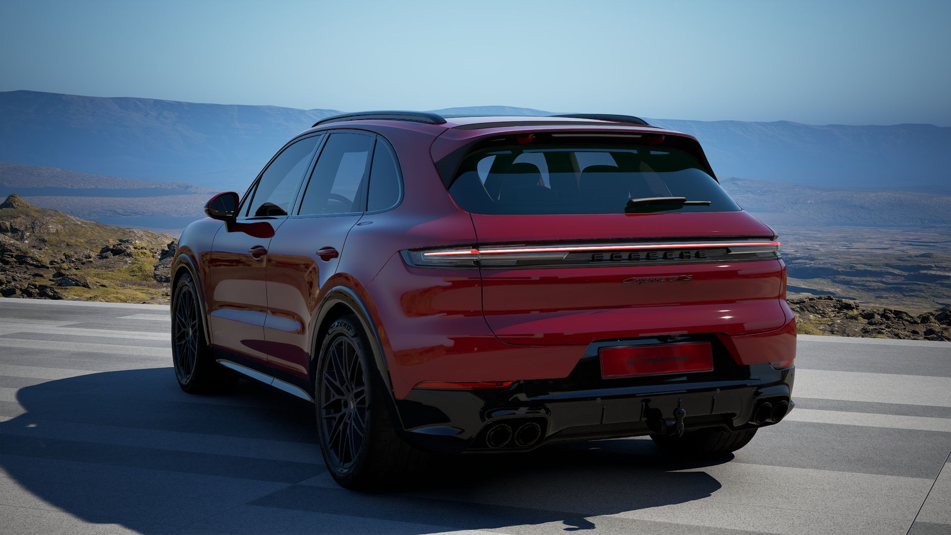 Cayenne GTS vista posterior