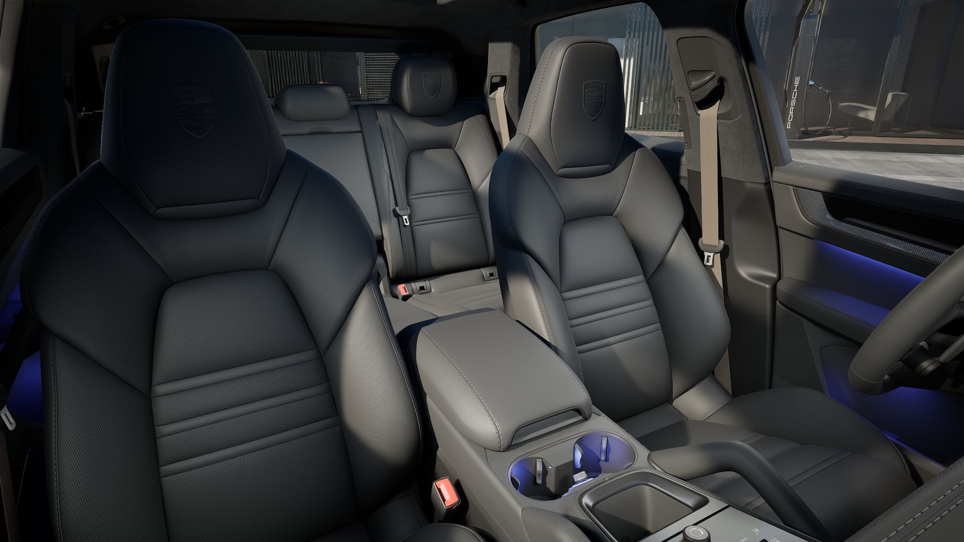 Cayenne Turbo E-Hybrid vista interior