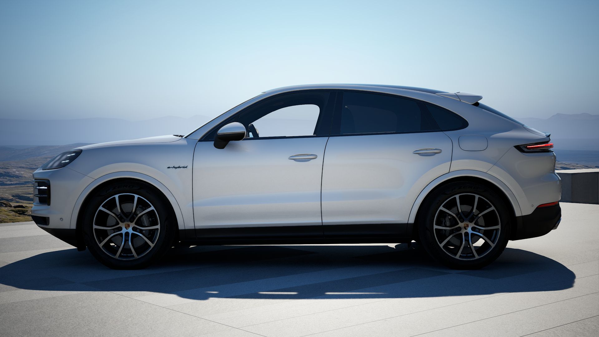 Cayenne E-Hybrid Coupé vista lateral