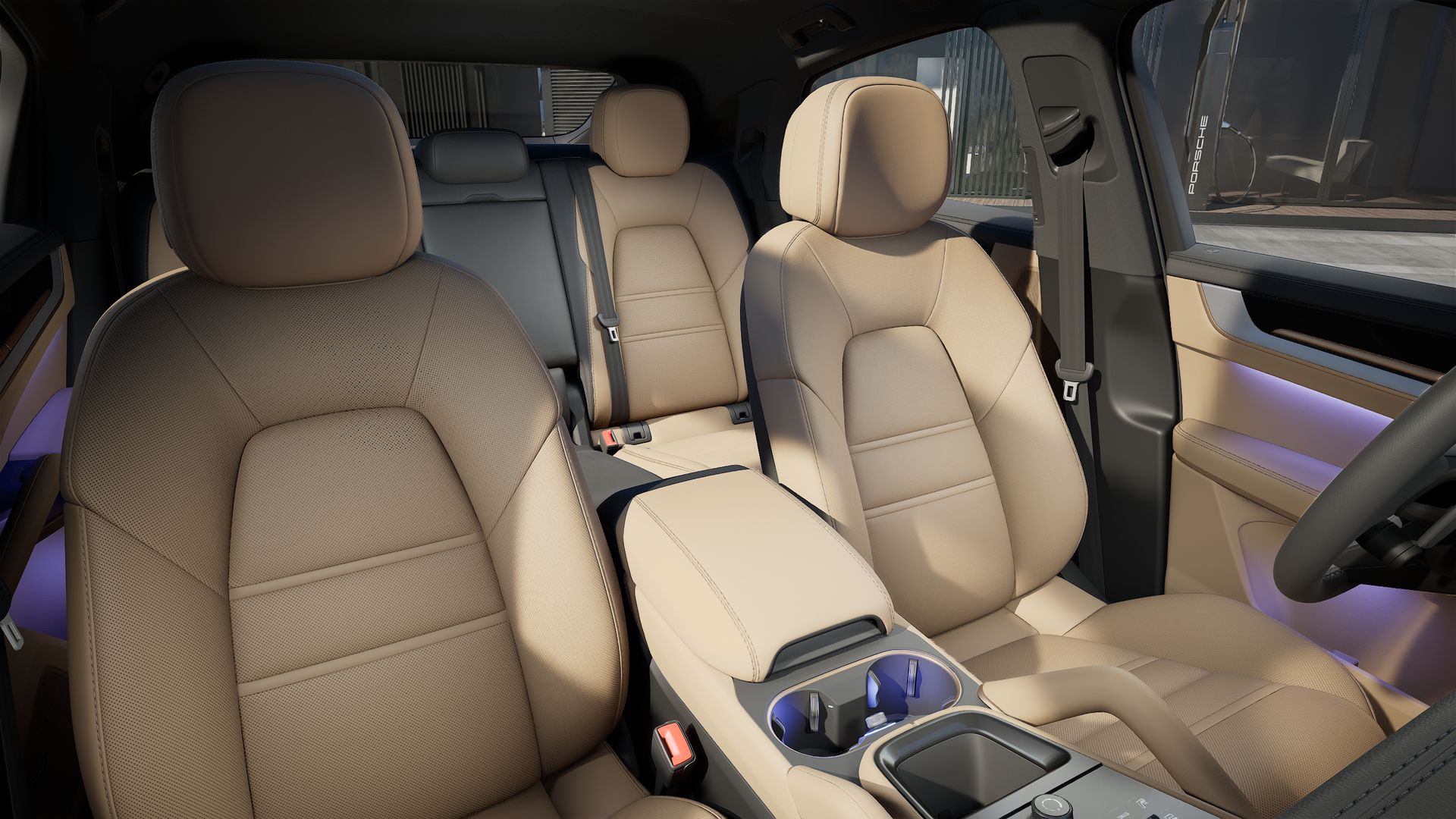 Cayenne S Coupé vista interior