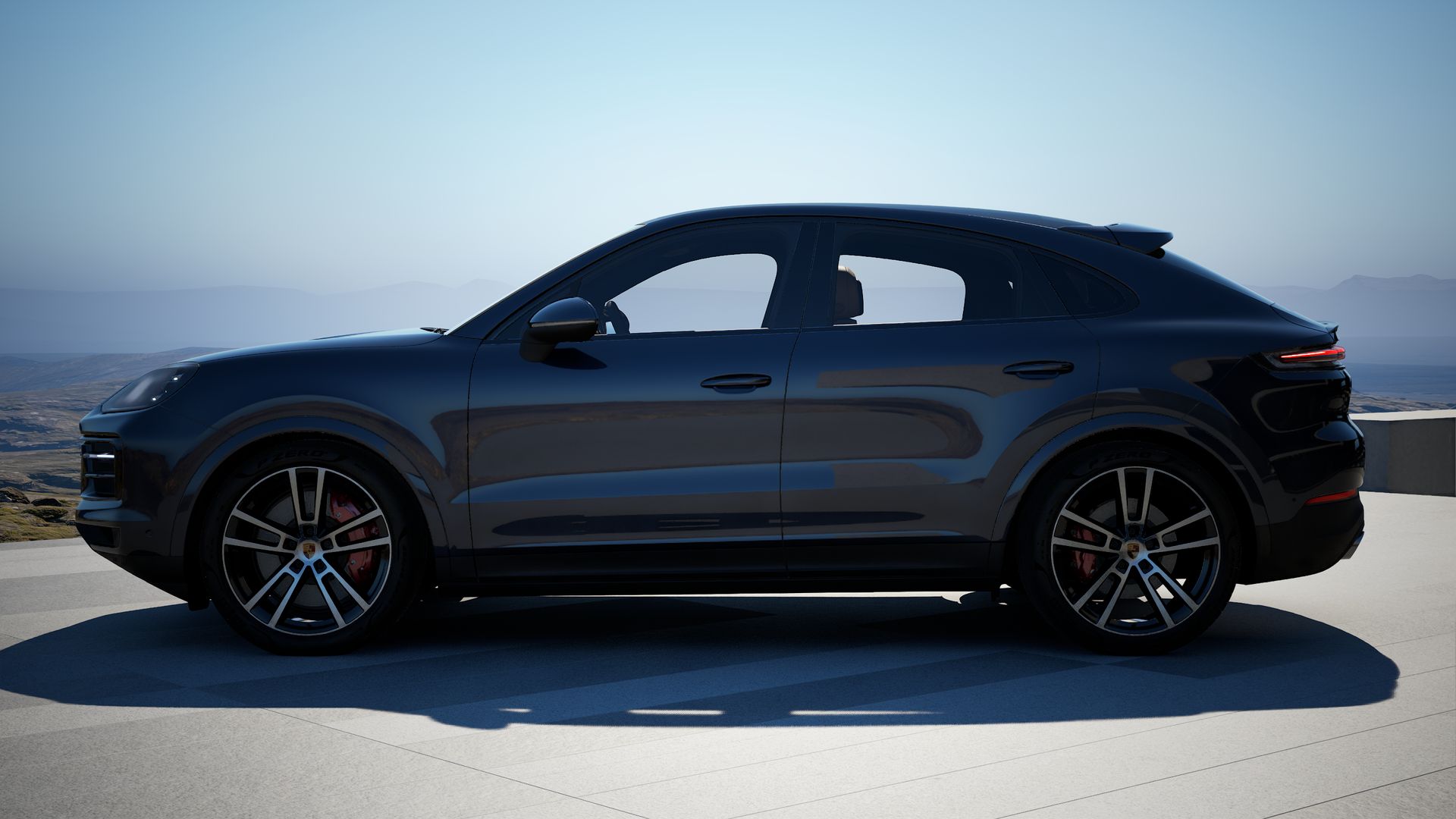 Cayenne S Coupé vista lateral
