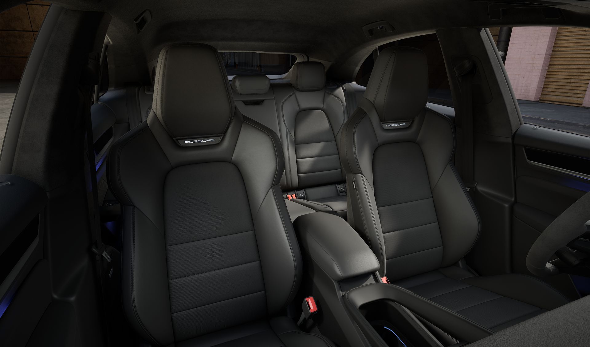 Macan Electric vista interior