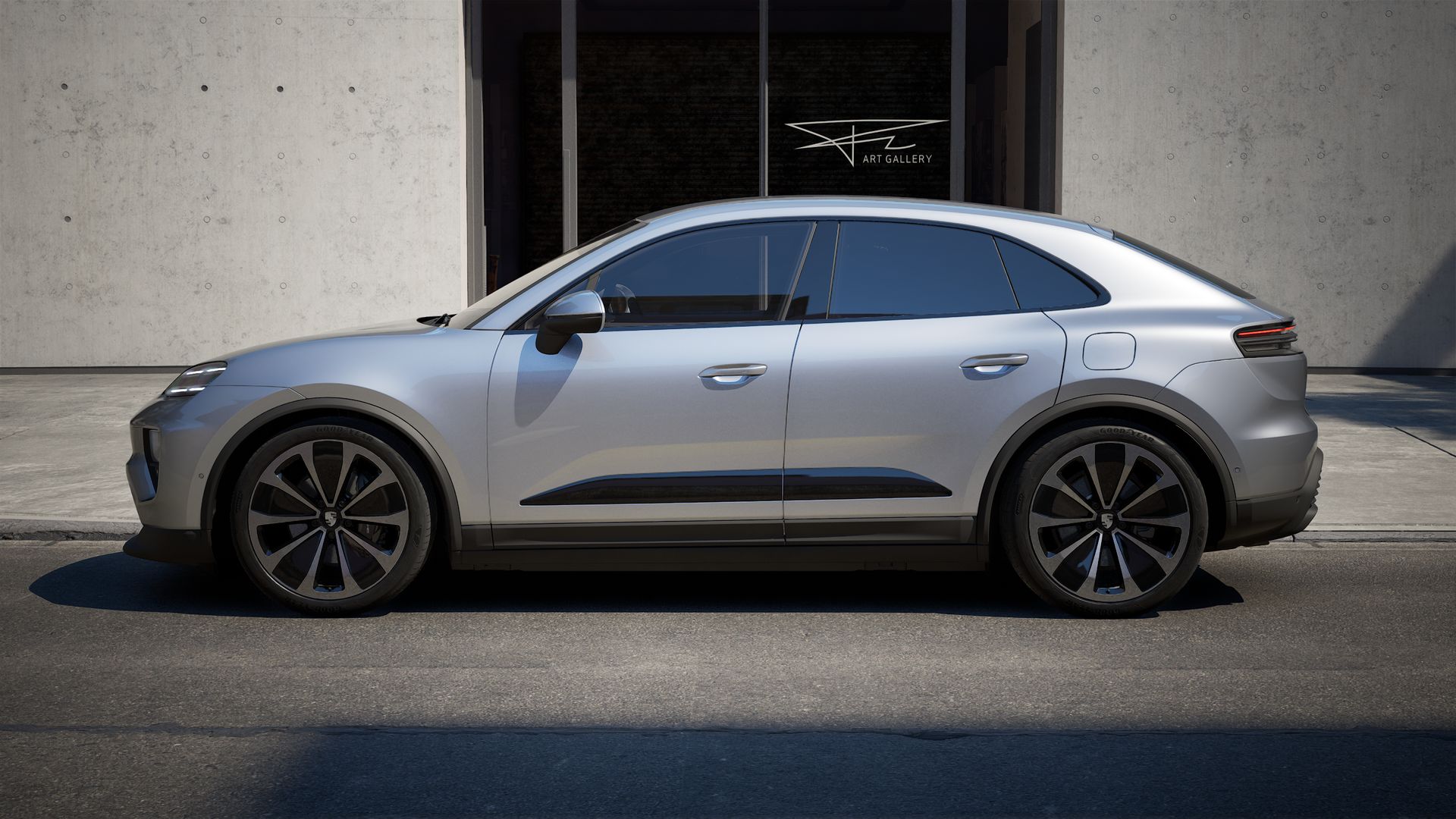 Macan Electric vista lateral