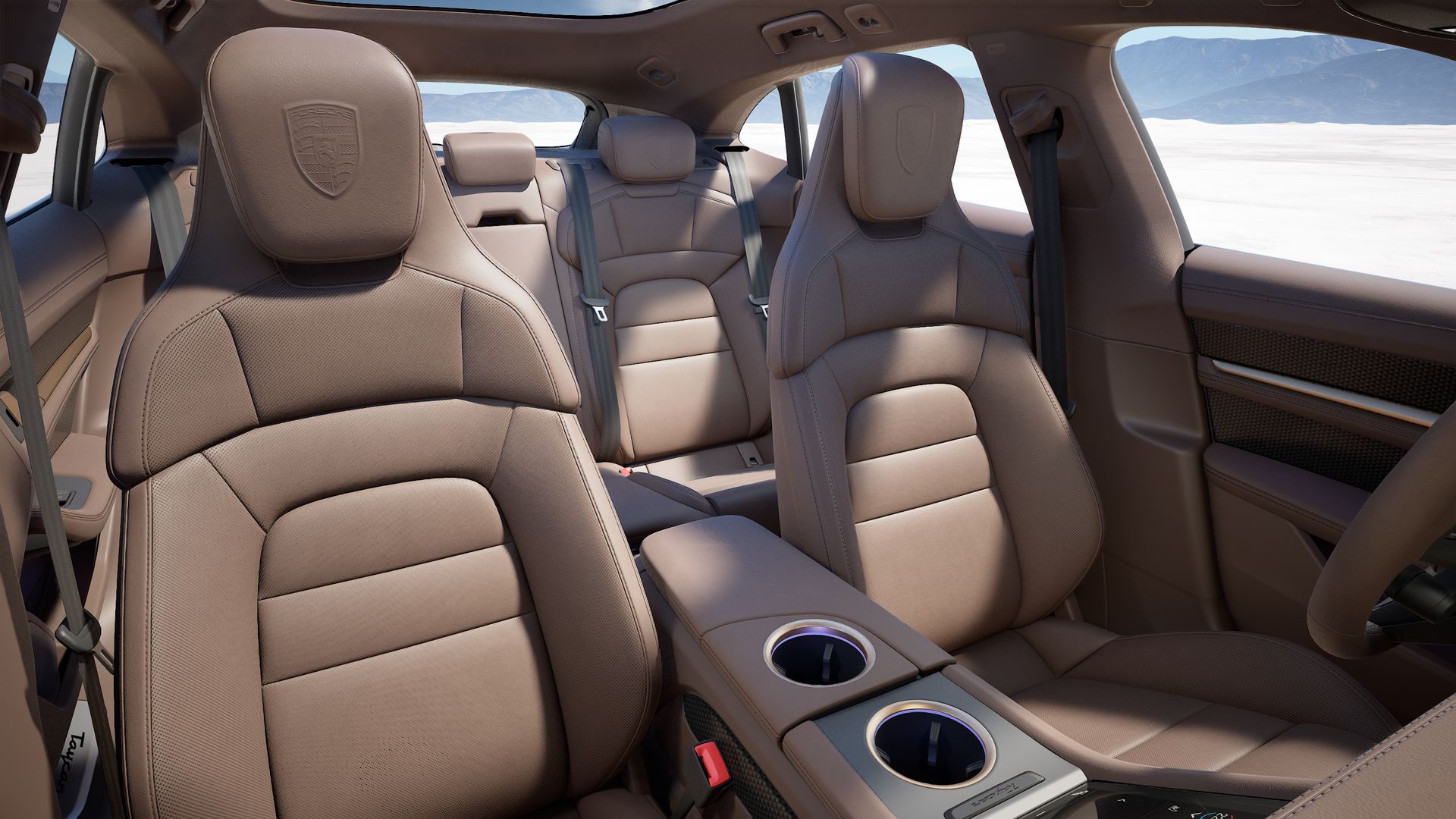 Taycan 4S Cross Turismo vista interior