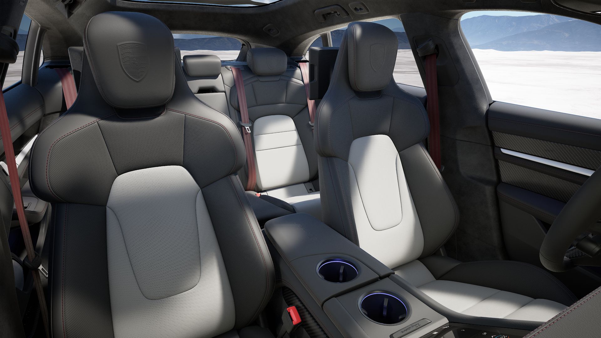 Taycan Turbo Cross Turismo vista interior