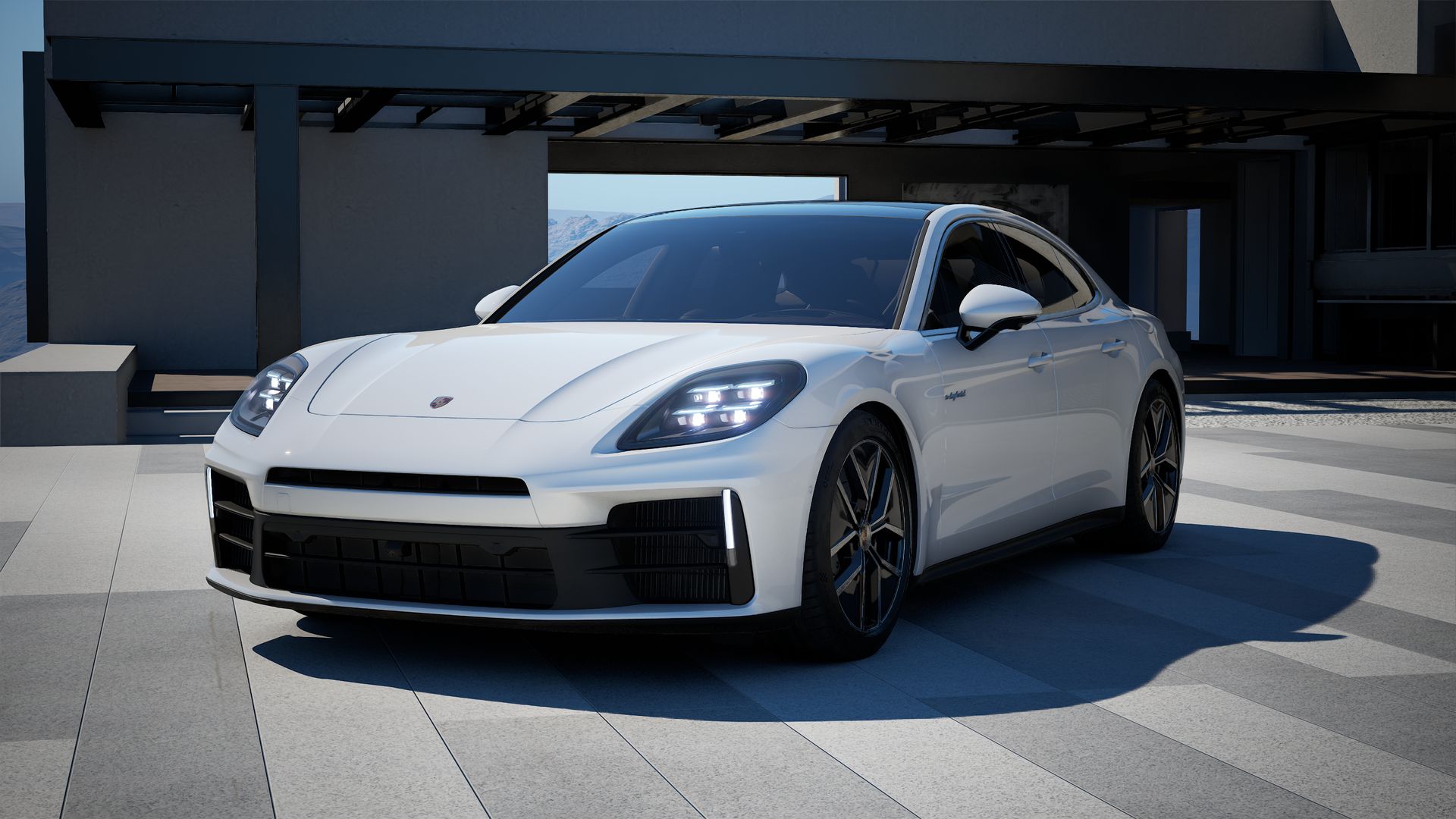 Panamera 4 E-Hybrid vista frontal