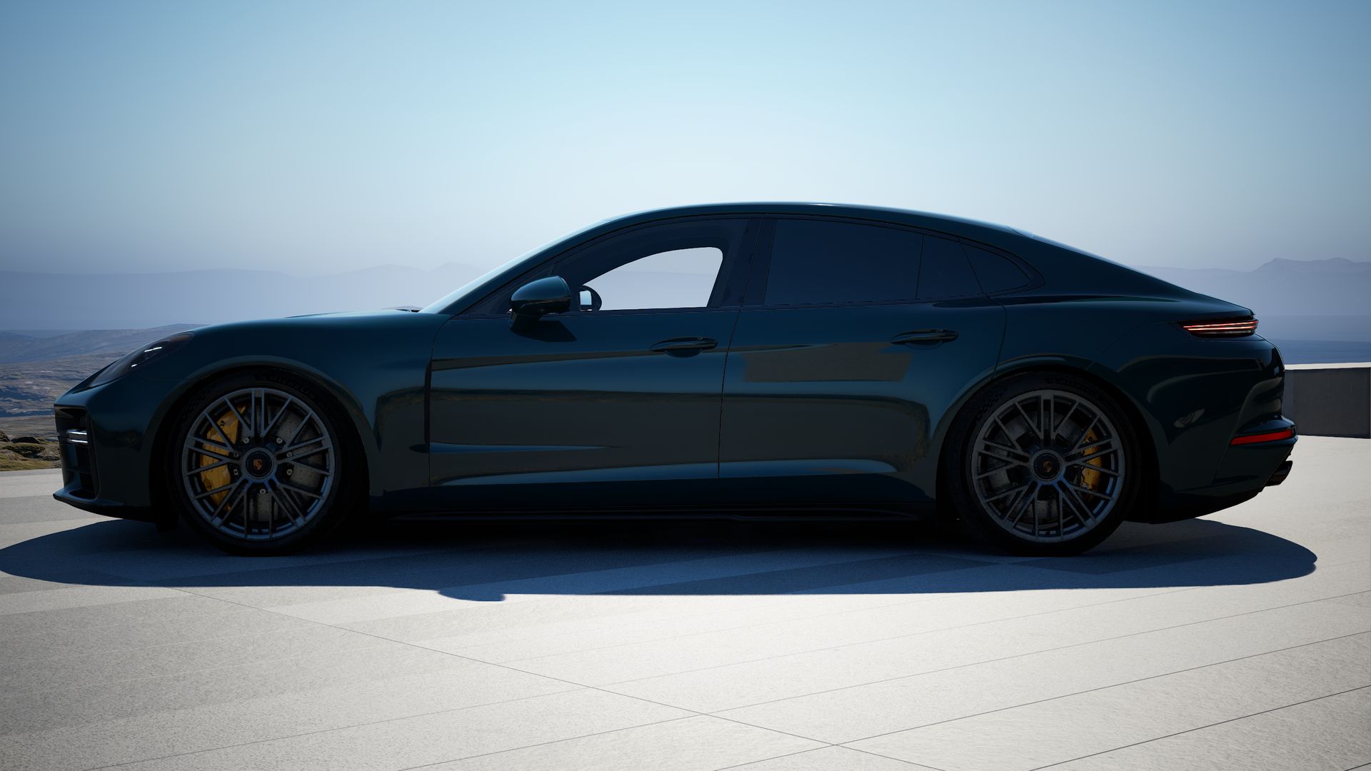 Panamera GTS vista lateral