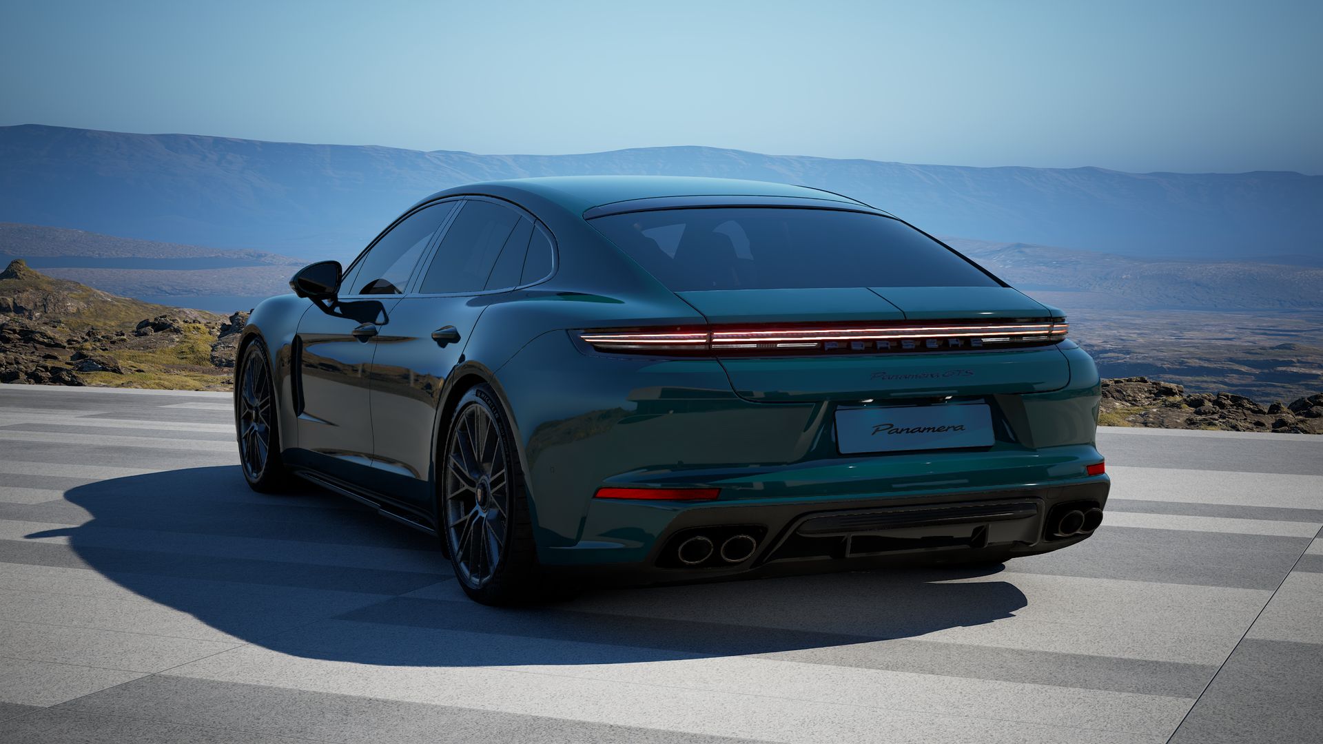 Panamera GTS vista posterior