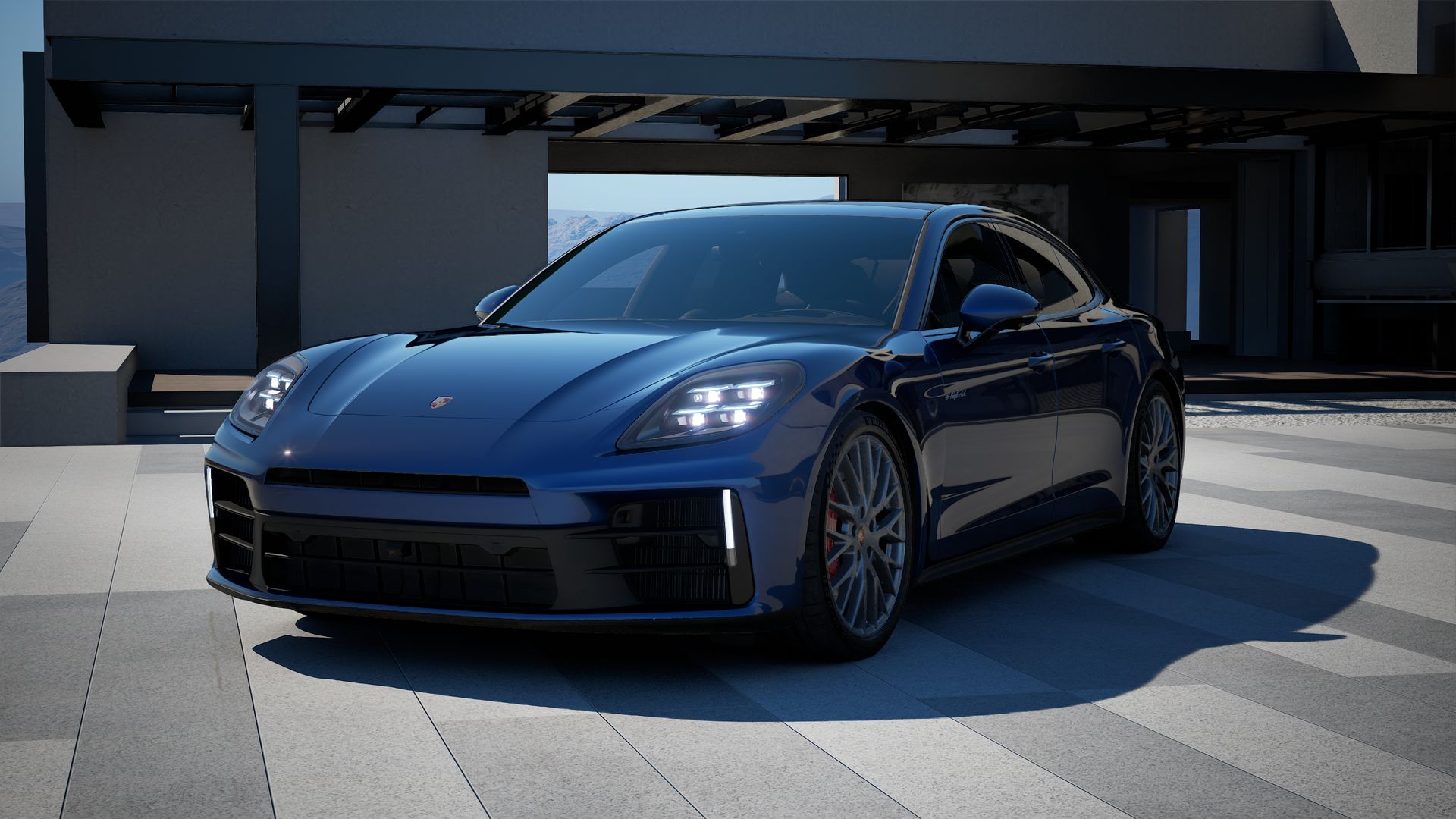 Panamera 4S E-Hybrid vista frontal