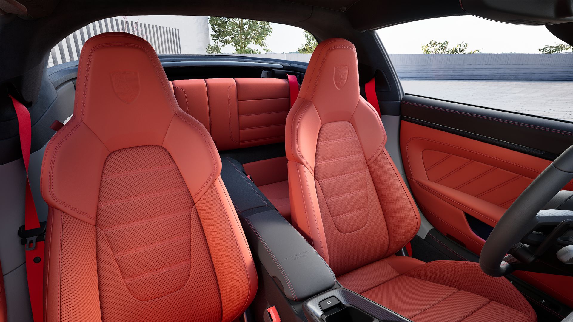 911 Targa 4S vista interior