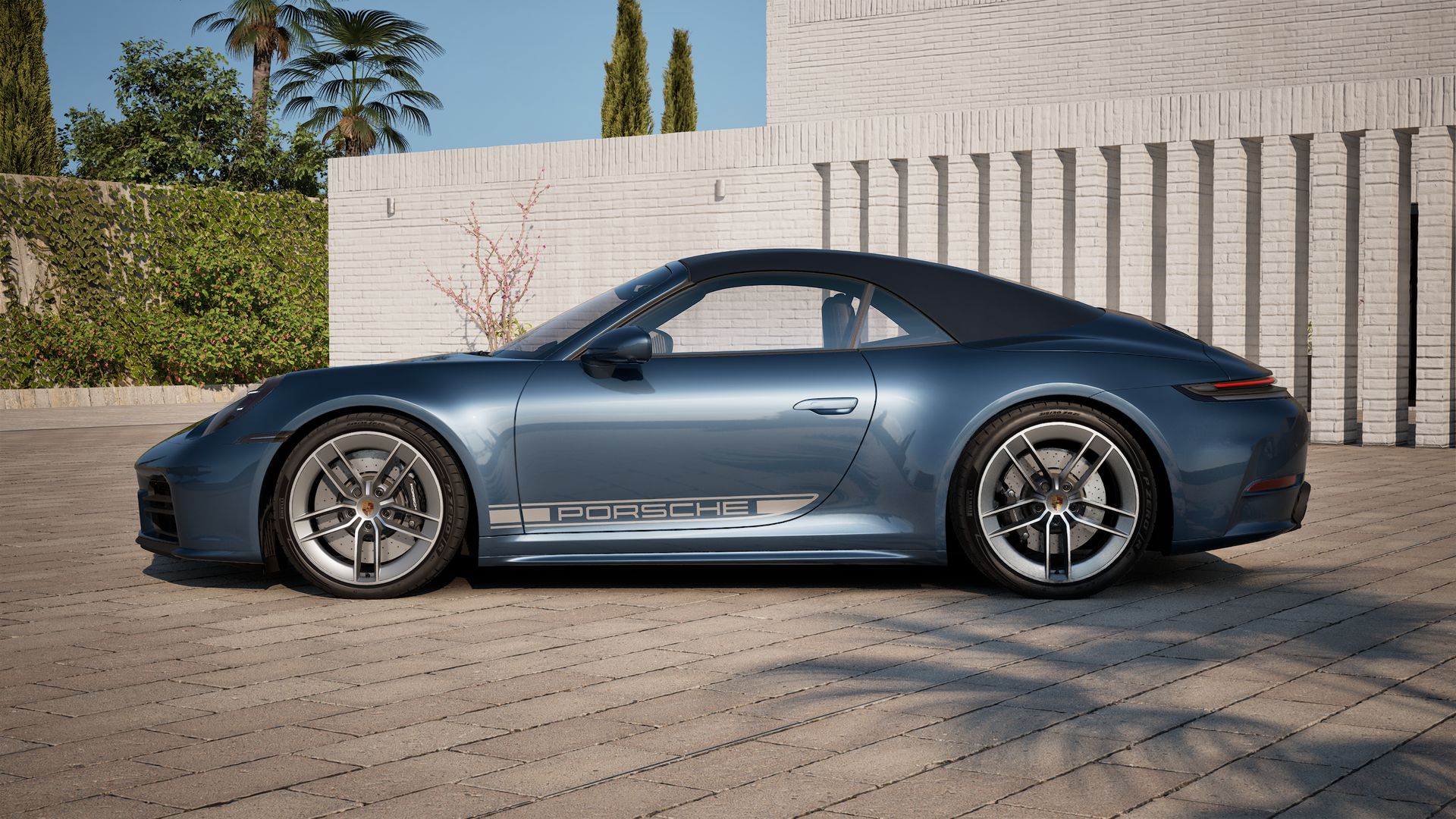 911 Carrera 4S Cabriolet vista lateral