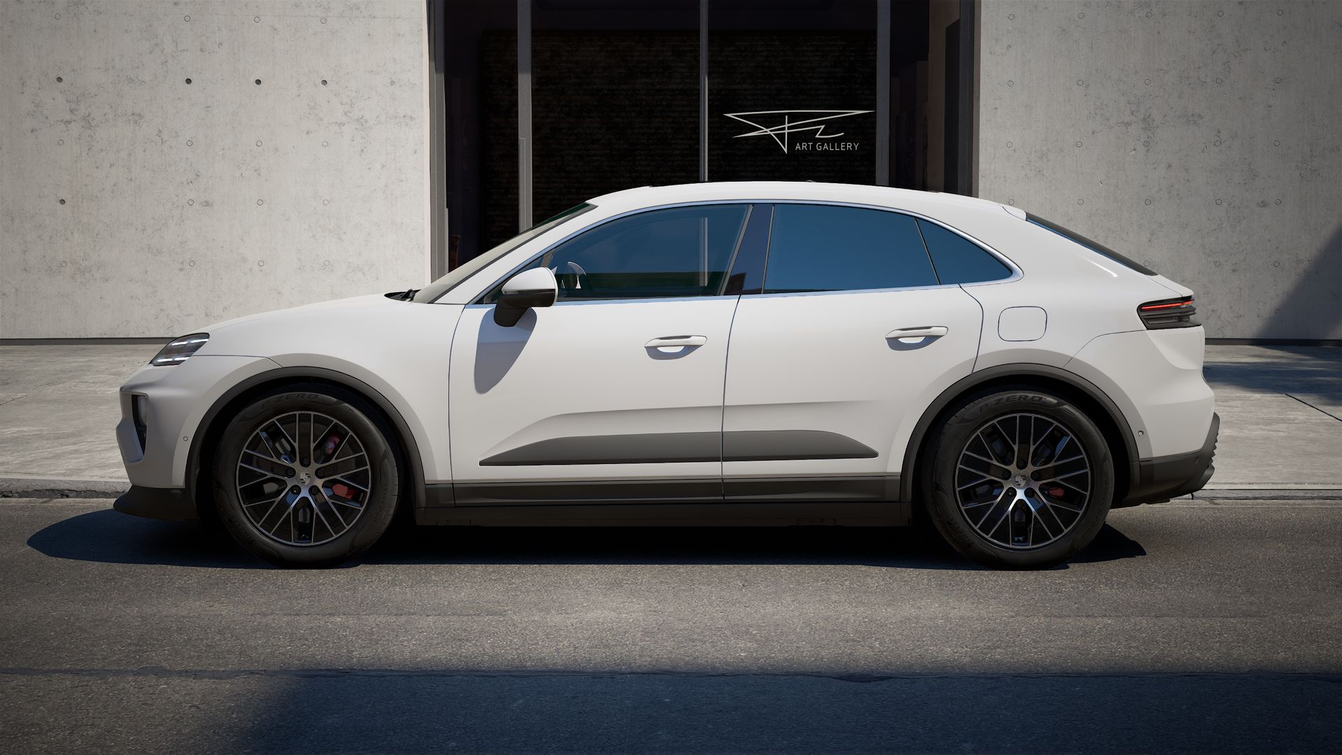 Macan 4S külgvaade