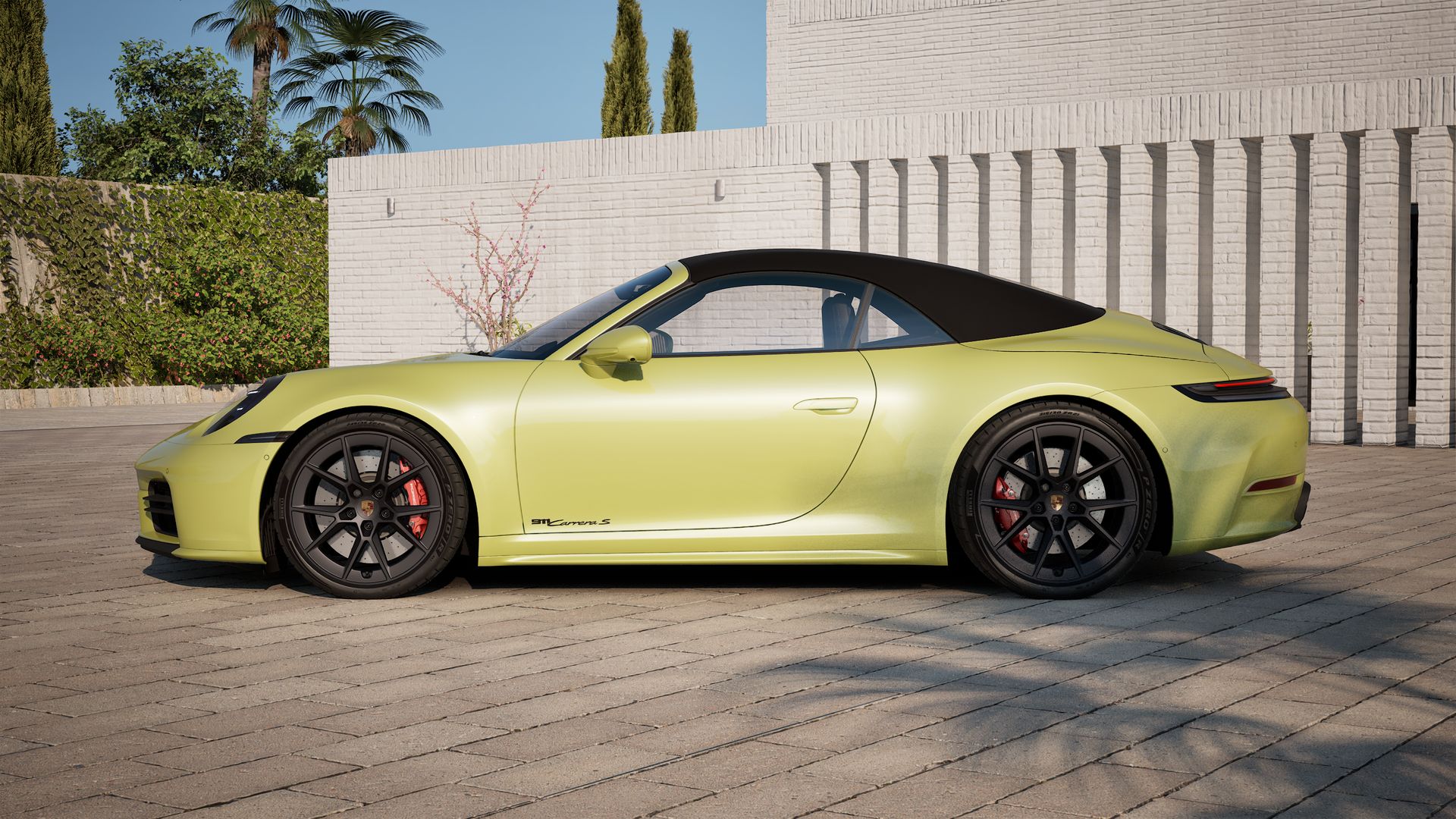911 Carrera S Cabriolet side view