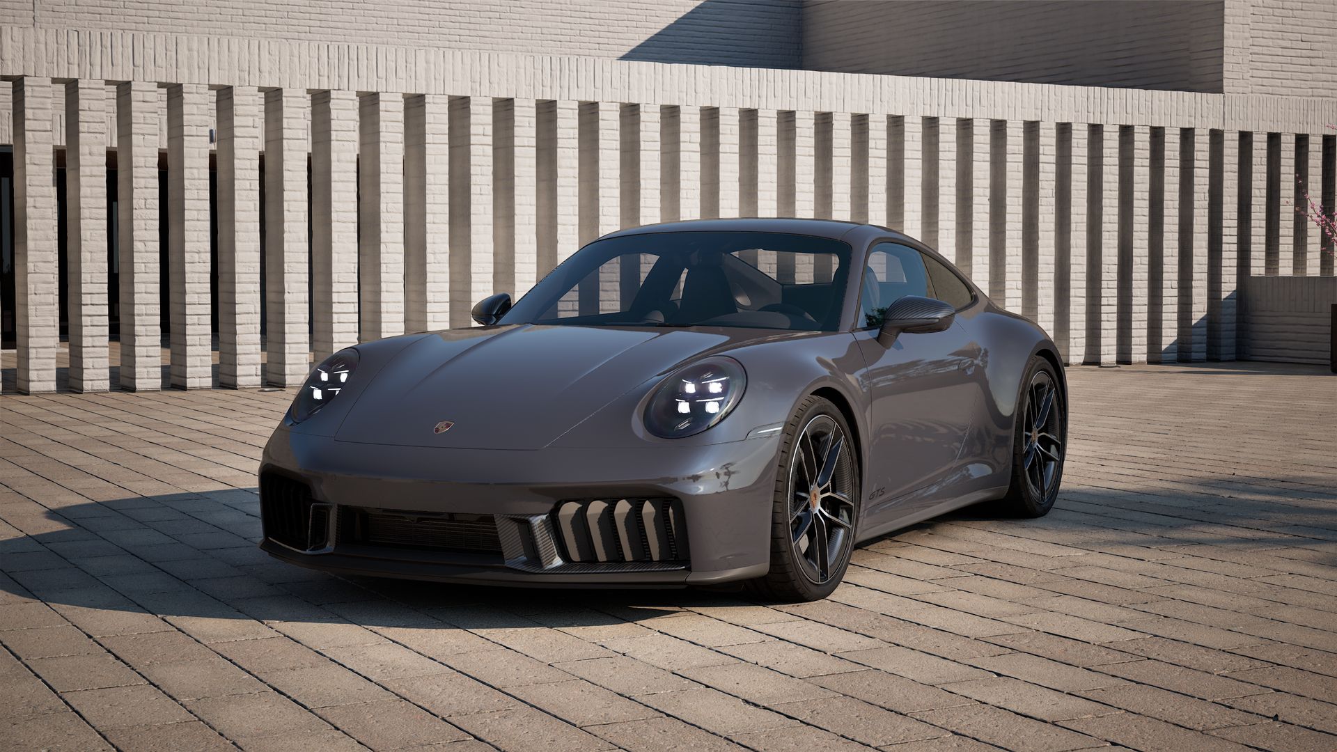 911 Carrera 4 GTS front view