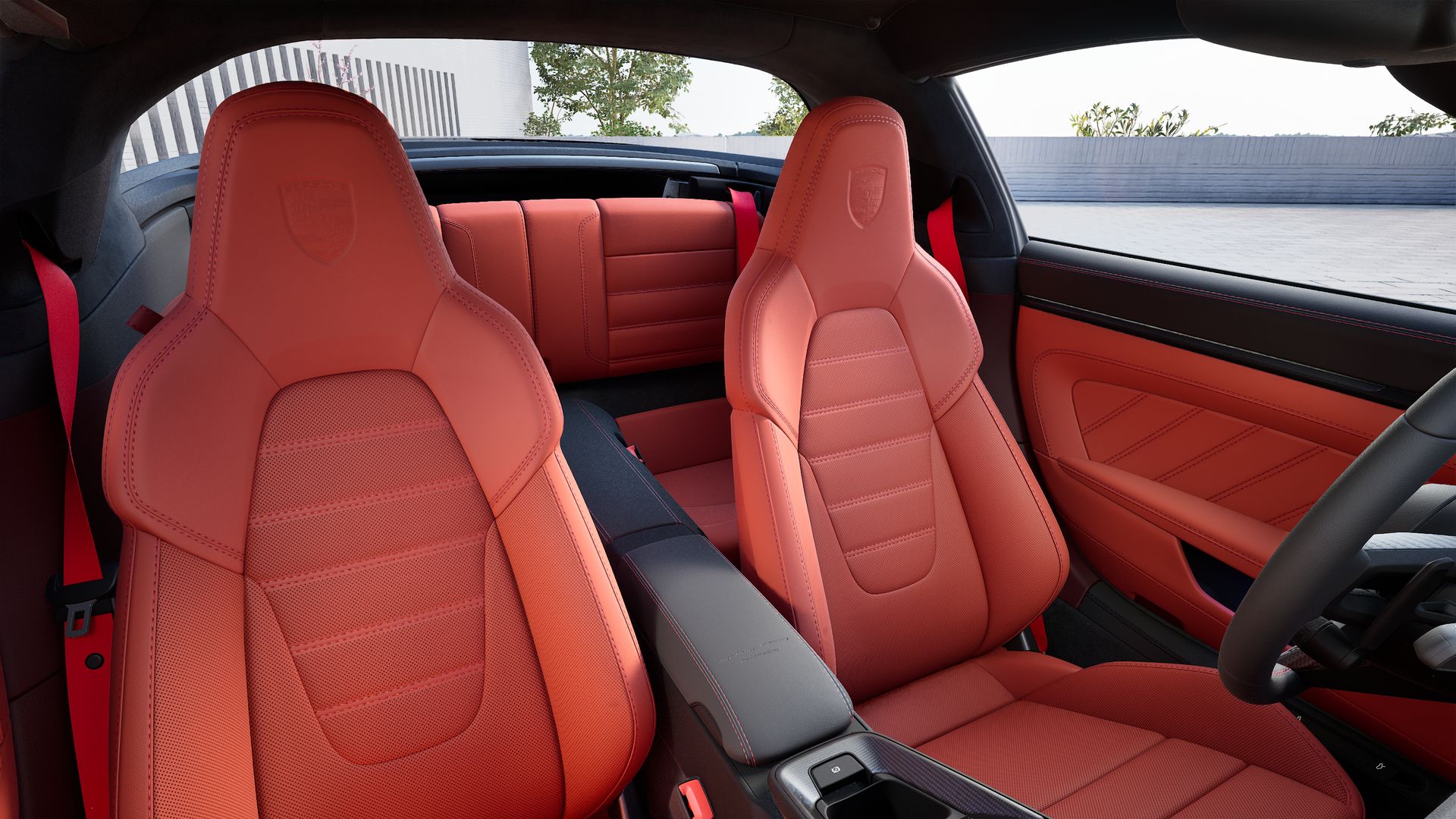 911 Targa 4S interior view