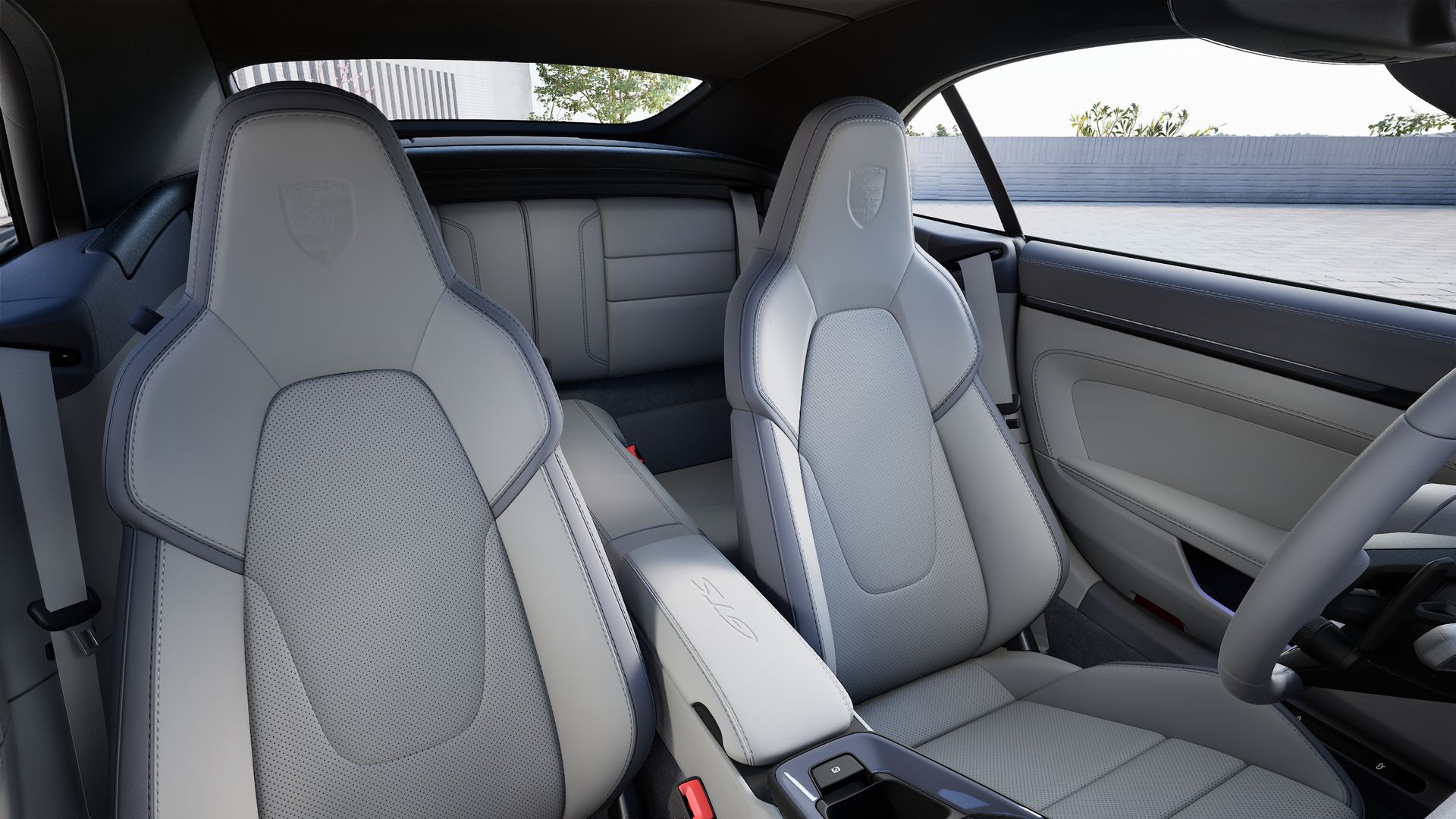 911 Carrera 4 GTS Cabriolet interior view