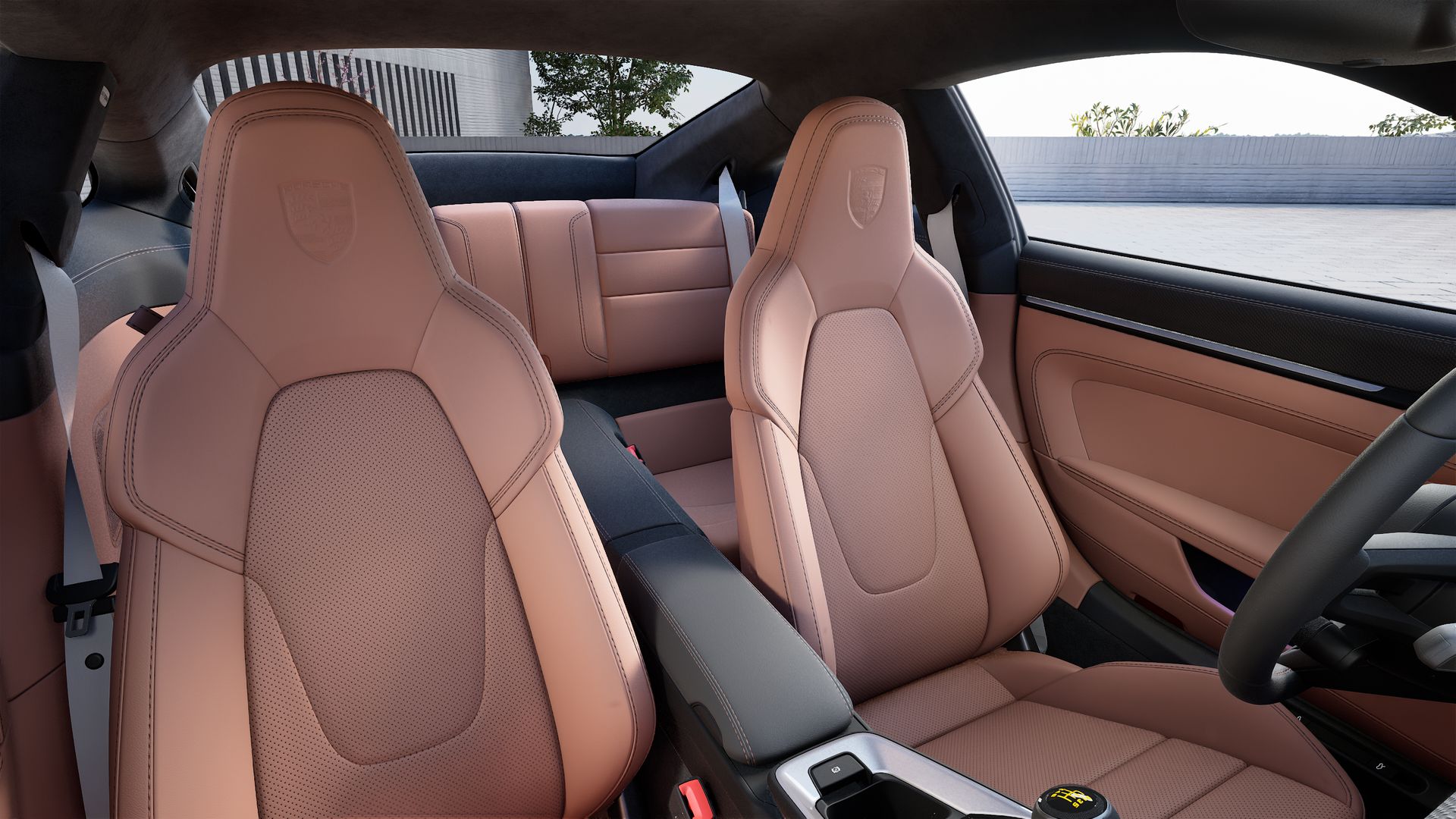 911 GT3 with Touring Package interior view