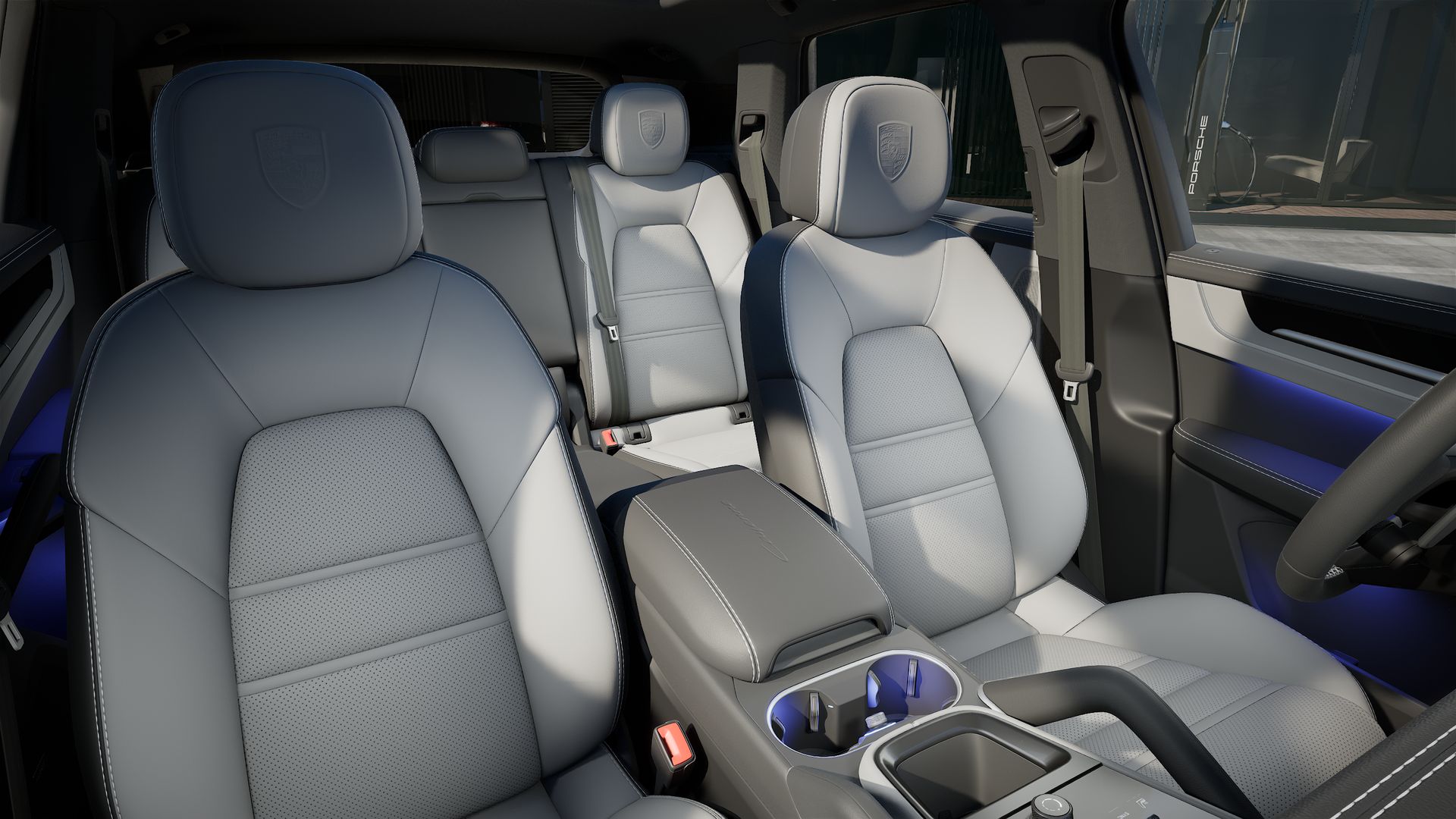 Cayenne E-Hybrid interior view