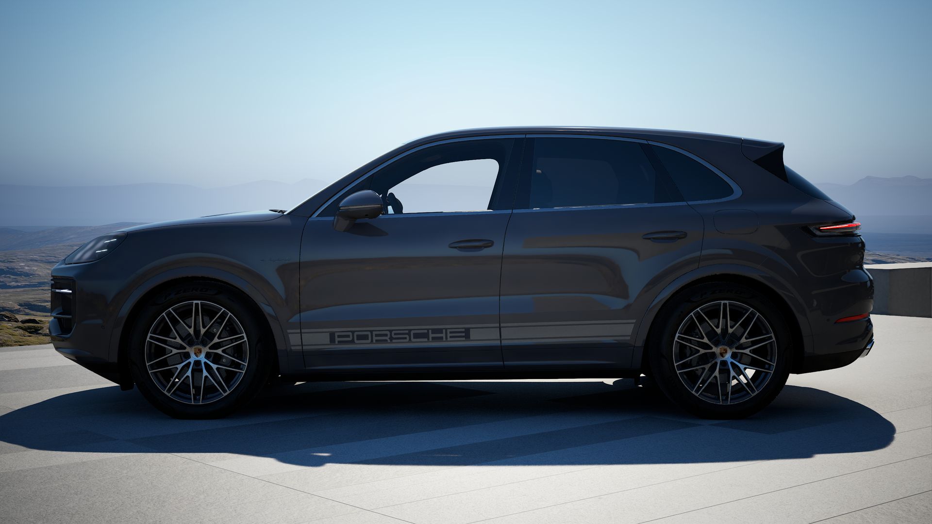 Cayenne E-Hybrid side view
