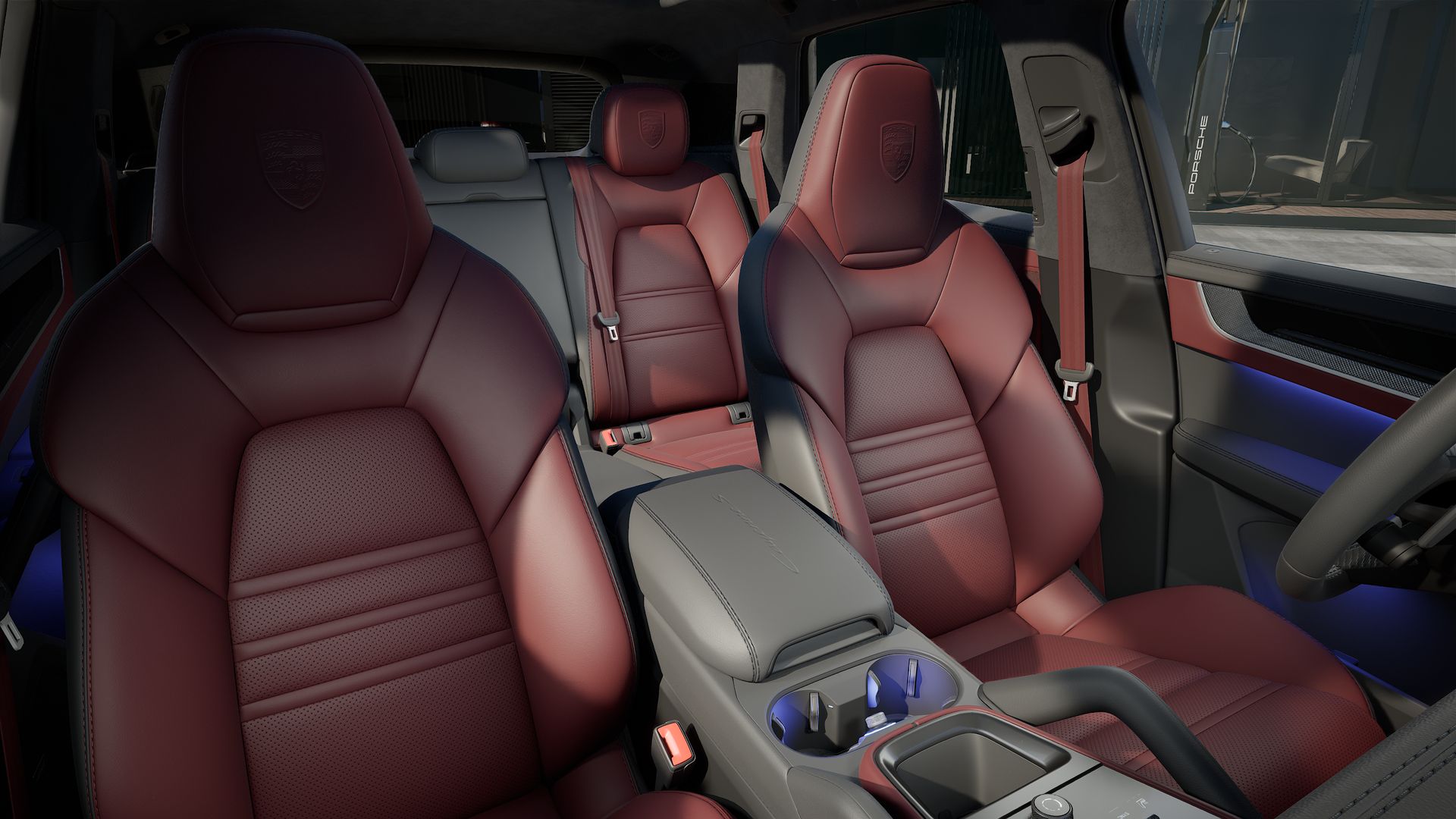 Cayenne S interior view