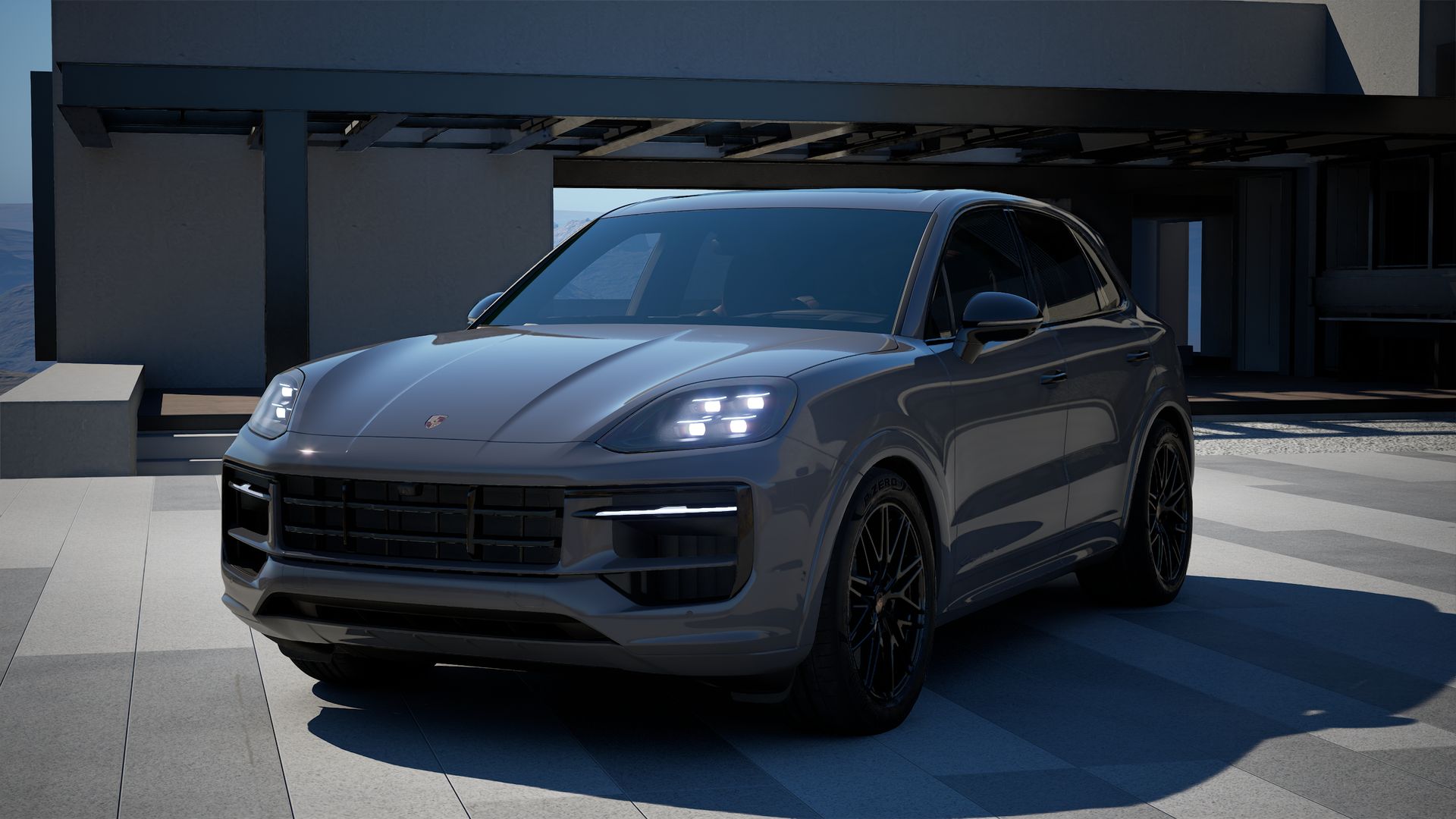 Cayenne S front view