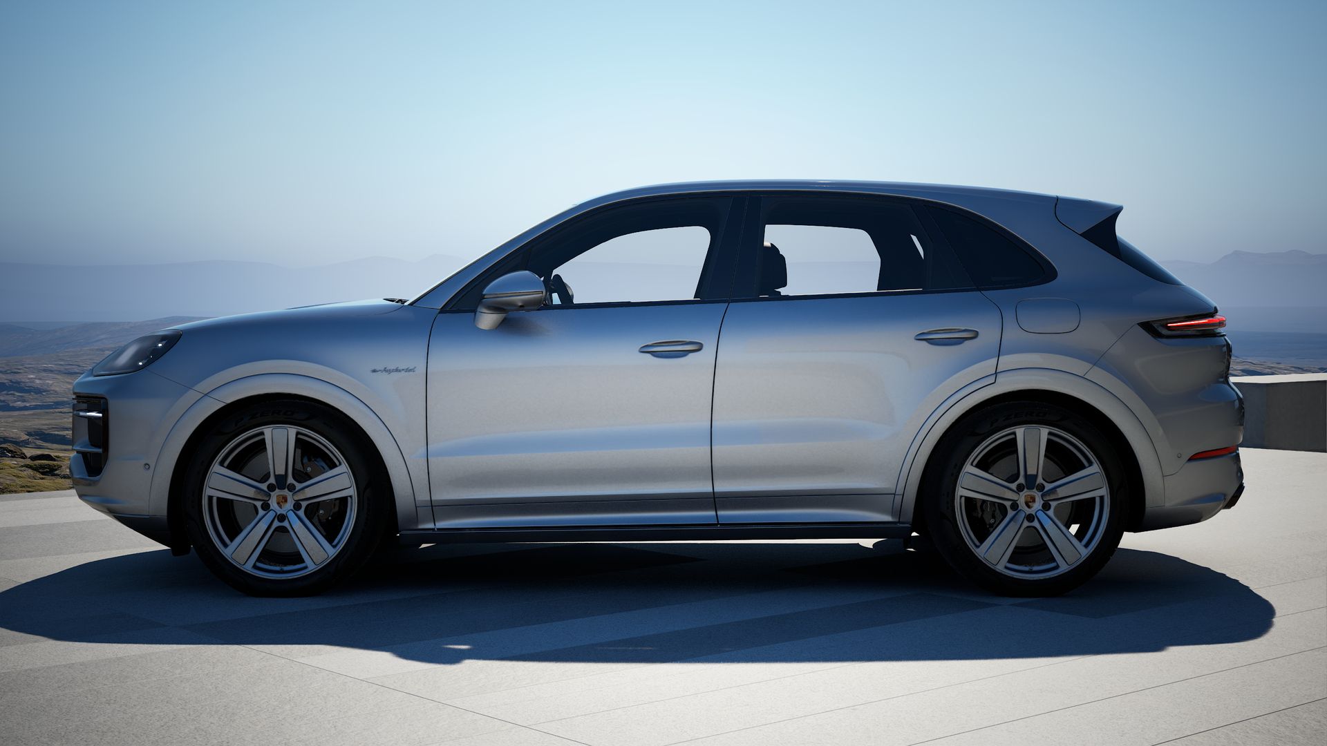Cayenne S E-Hybrid side view