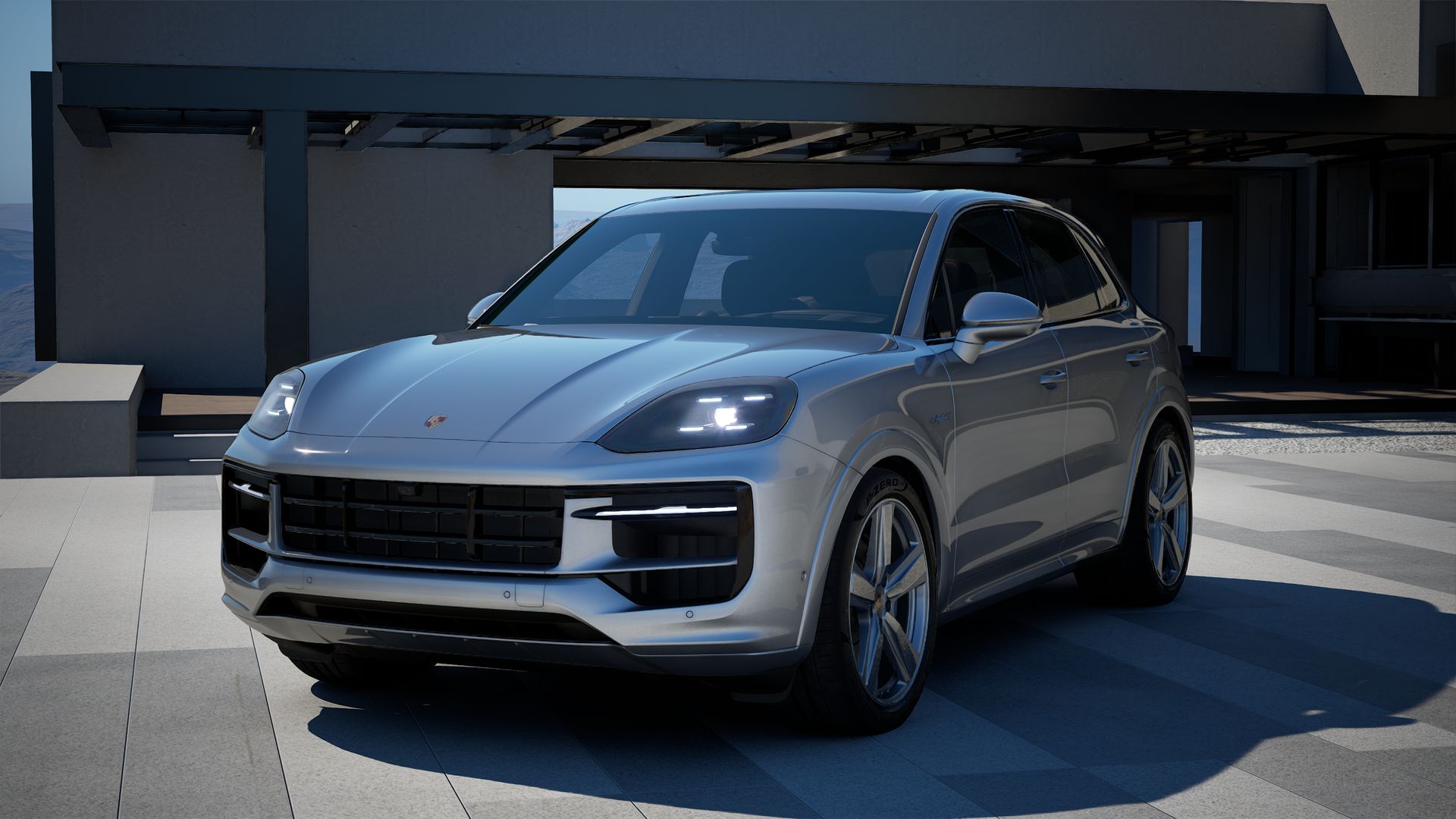 Cayenne S E-Hybrid front view