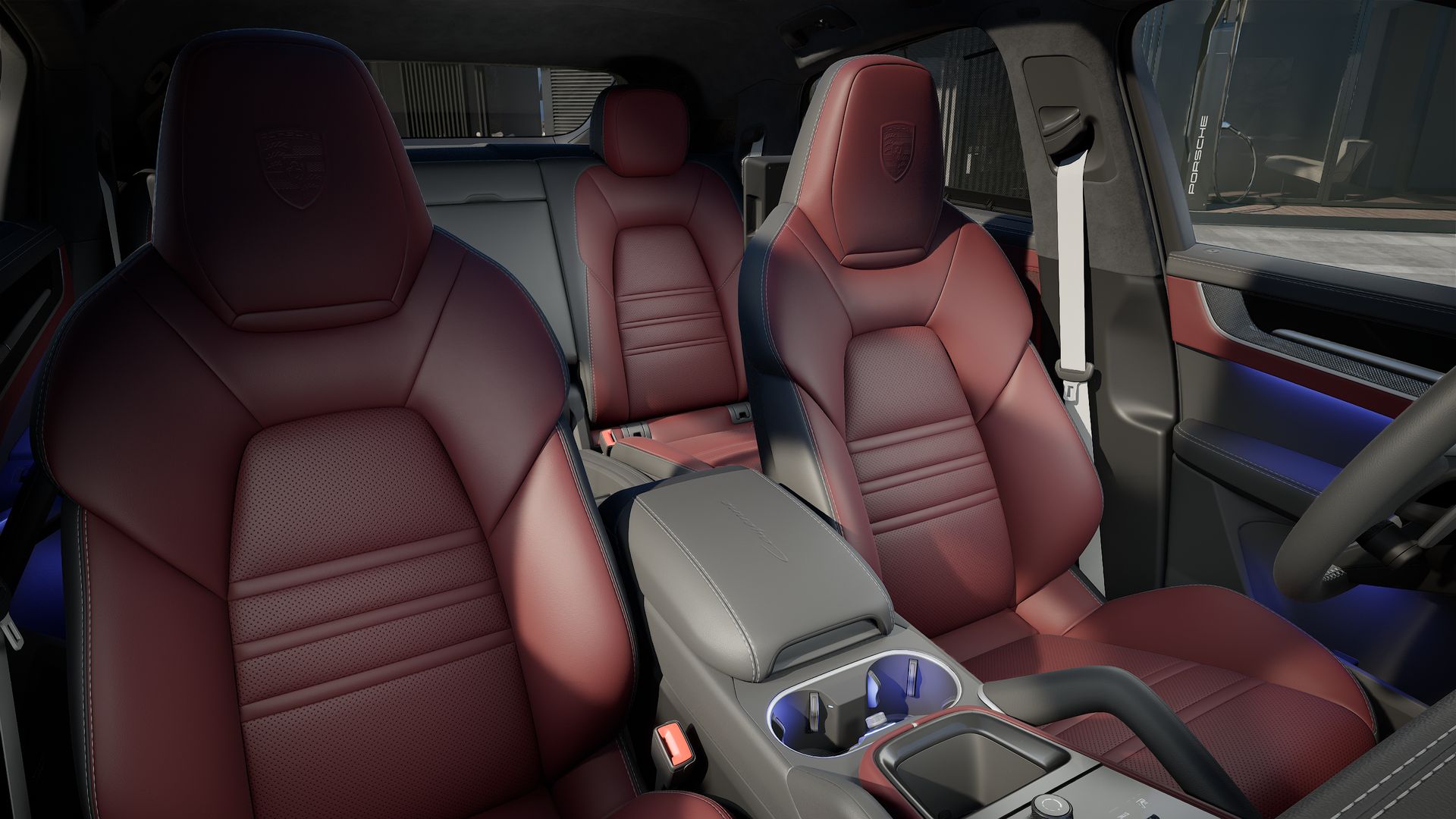 Cayenne Coupé interior view