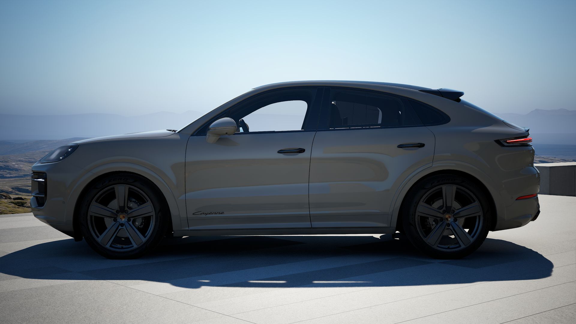 Cayenne Coupé side view