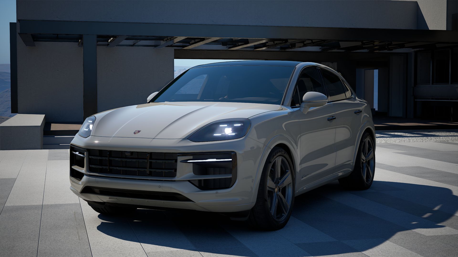 Cayenne Coupé front view