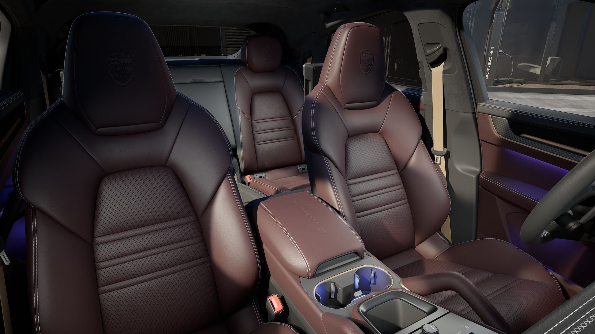 Cayenne S Coupé interior view