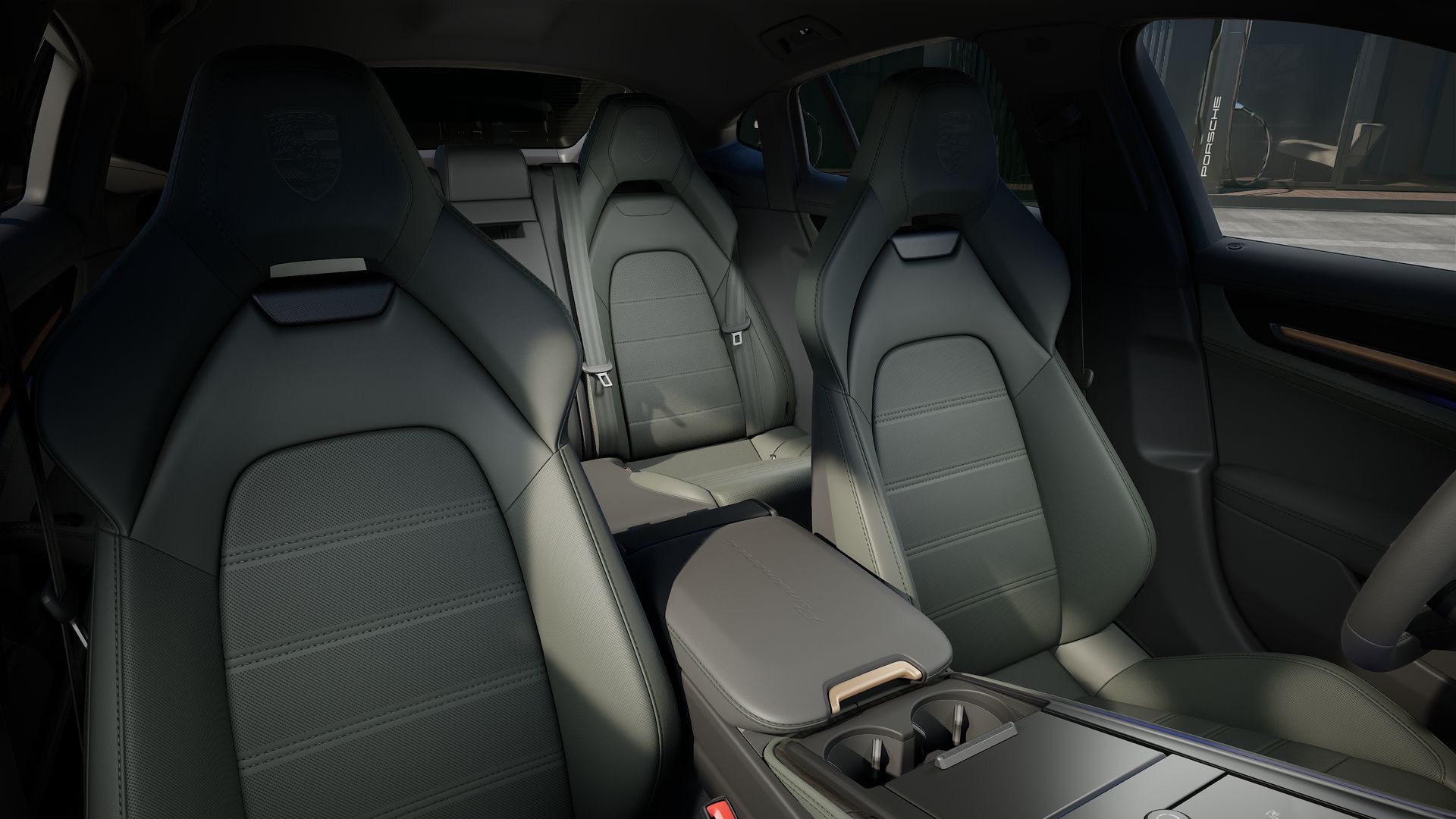 Panamera 4 interior view