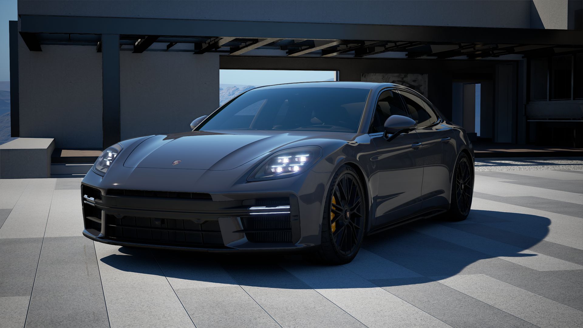 Panamera GTS front view