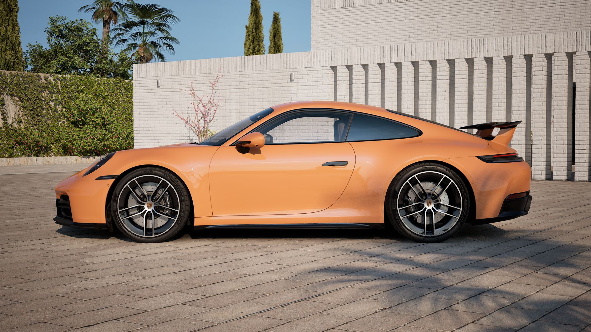 911 Carrera 4S vista lateral