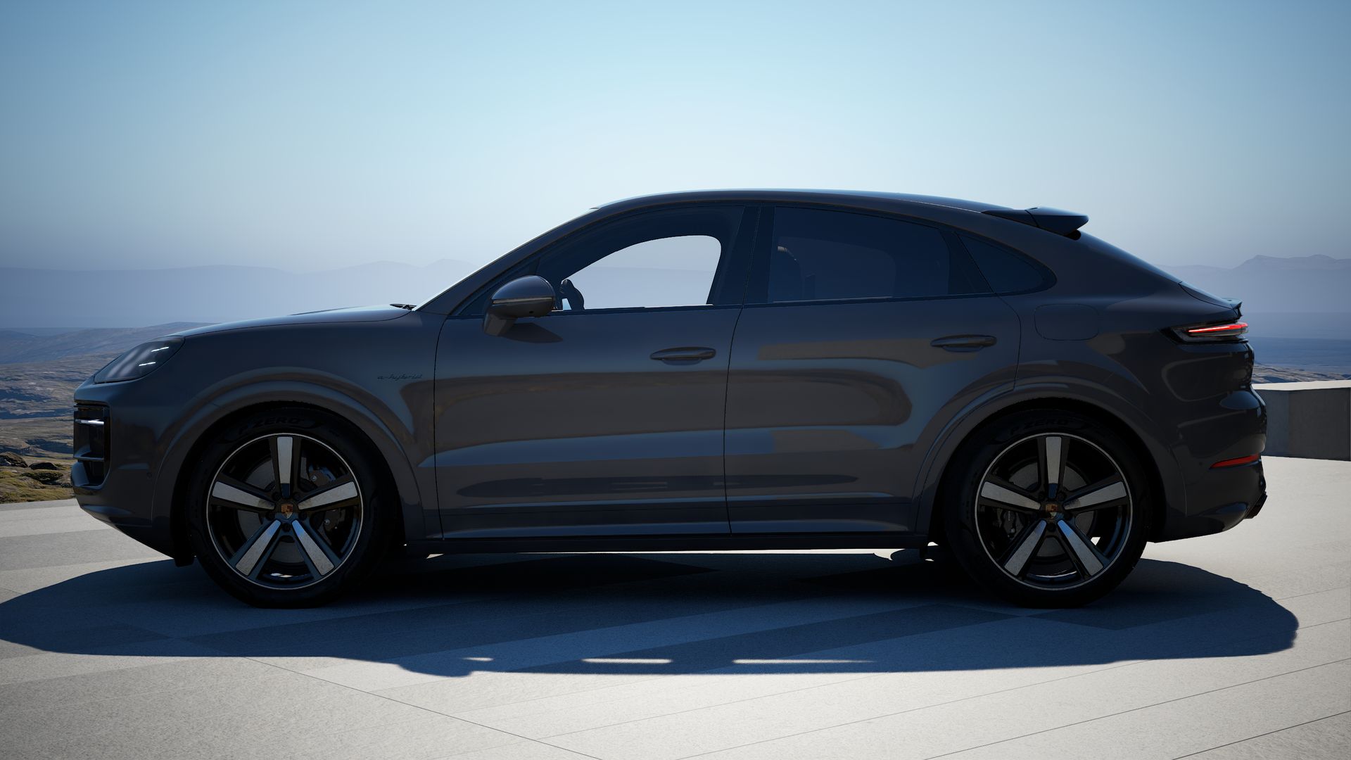 Cayenne S E-Hybrid Coupé vista lateral