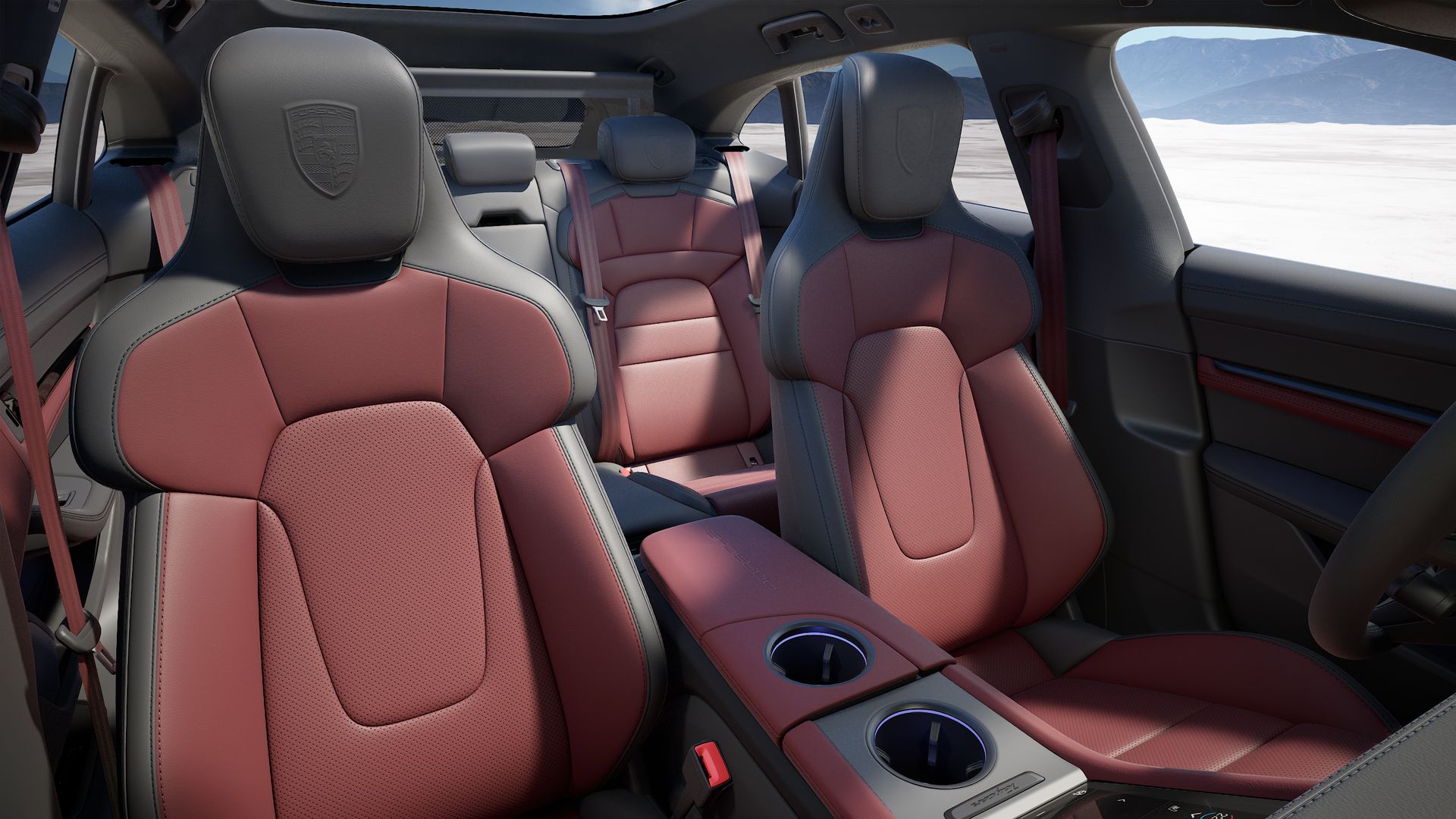 Taycan 4 Cross Turismo vista interior