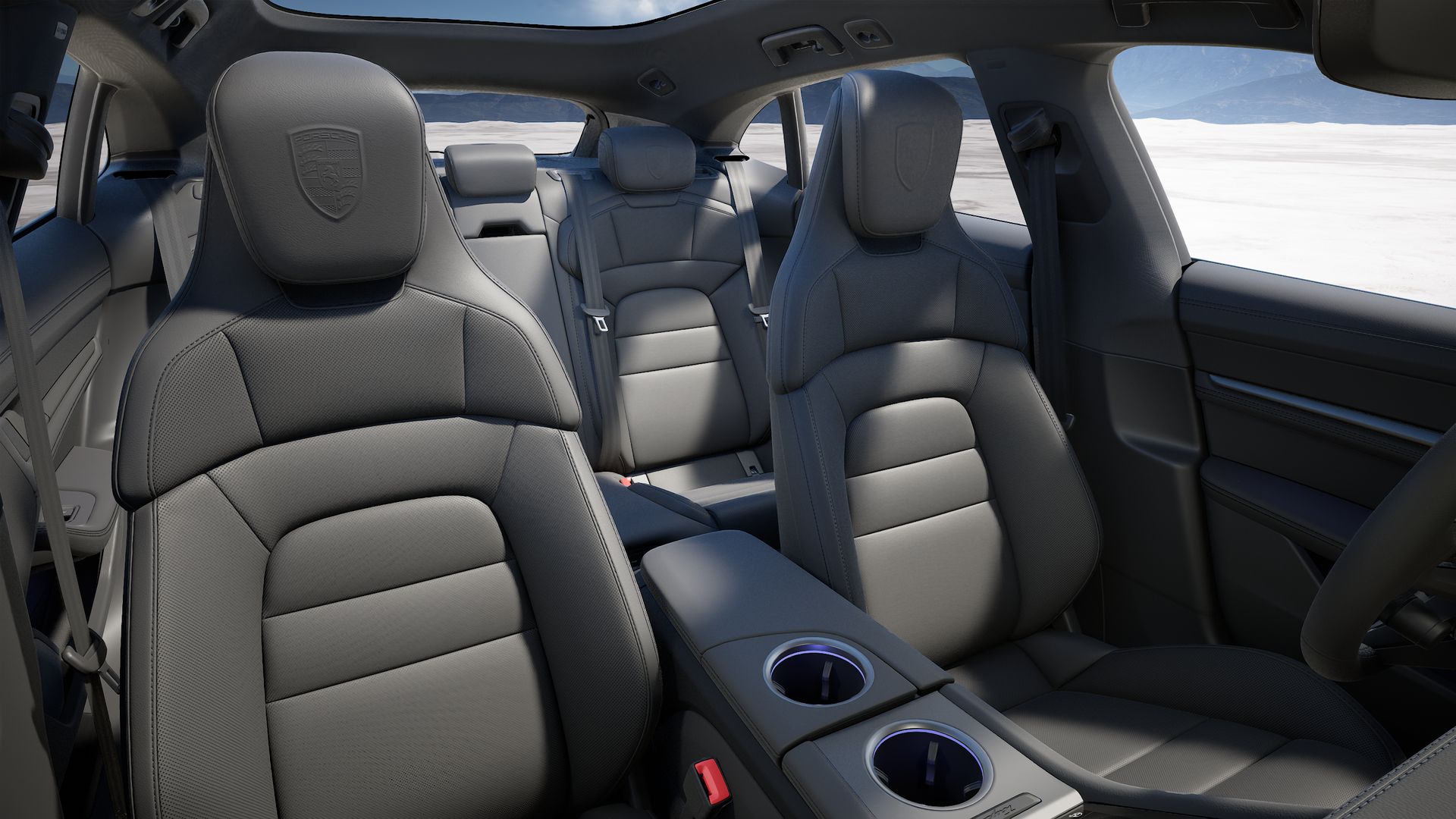 Taycan 4S Sport Turismo vista interior