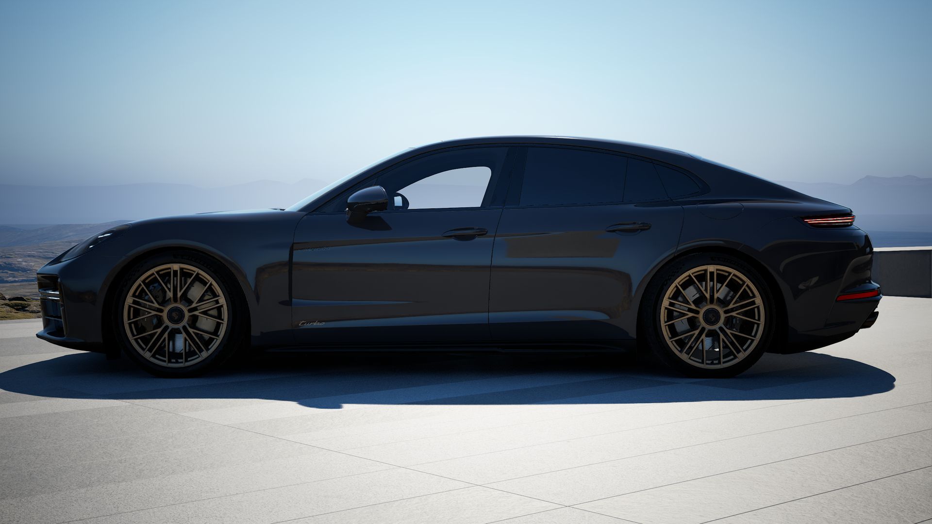 Panamera Turbo E-Hybrid vista lateral