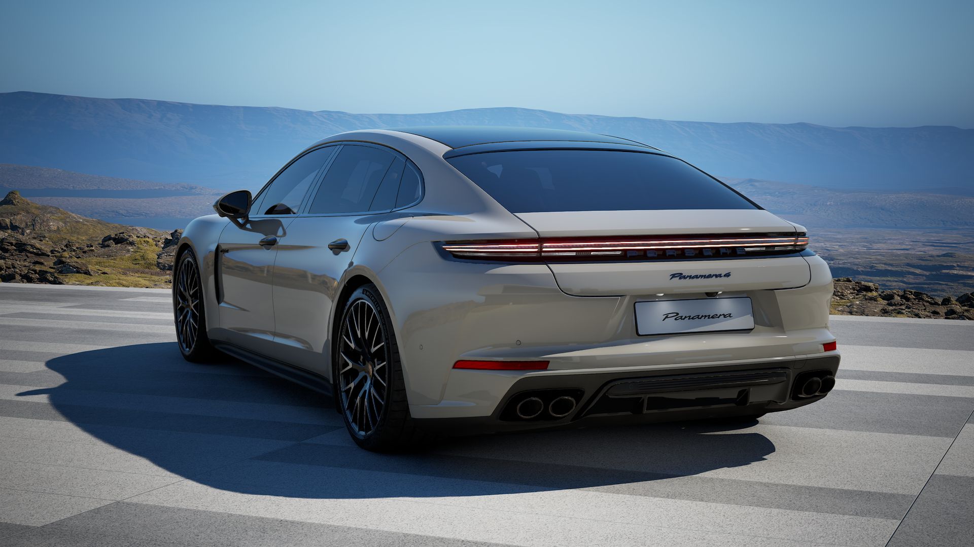Panamera 4 E-Hybrid Executive vista posterior