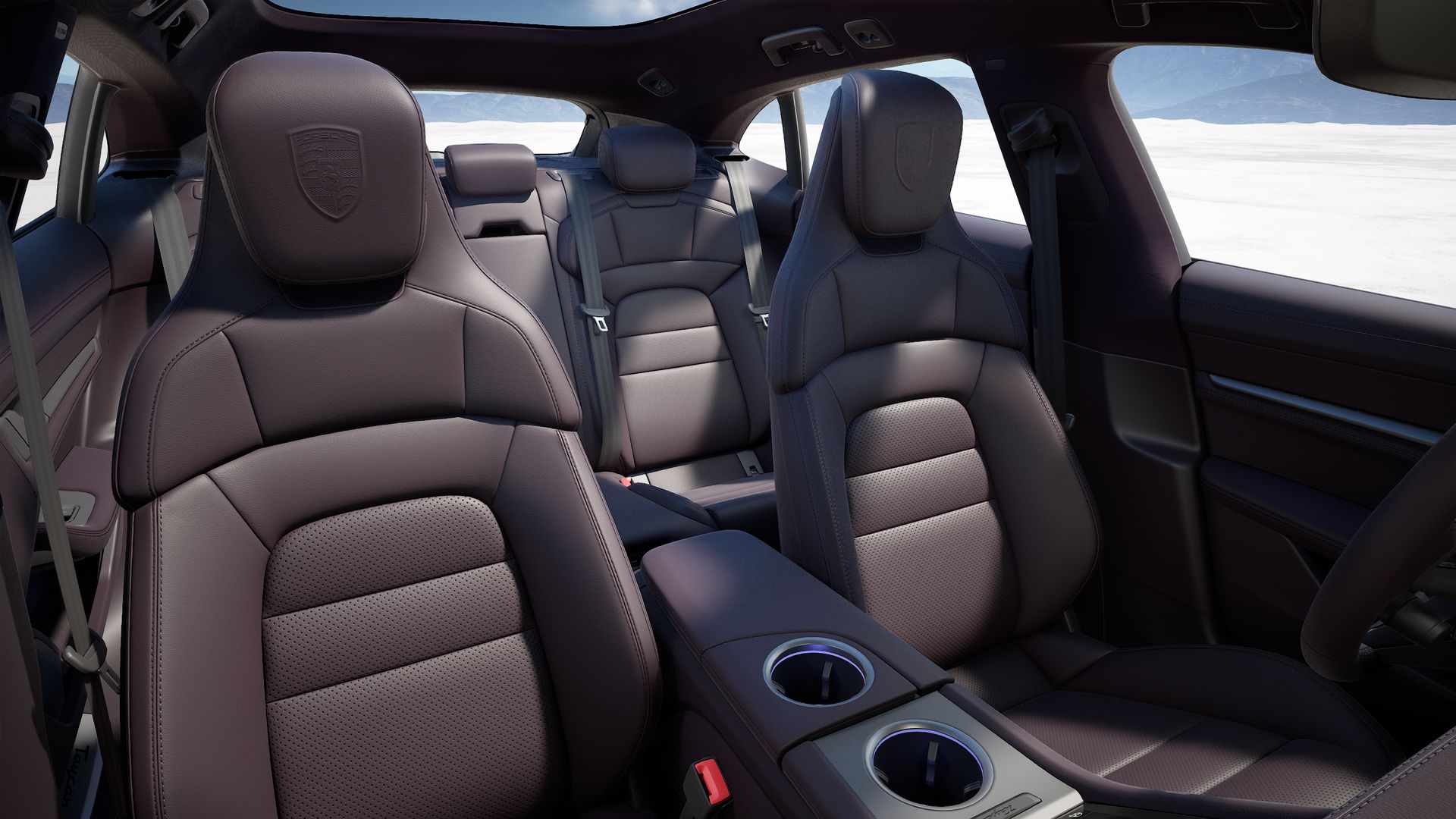 Taycan Sport Turismo vue intérieure