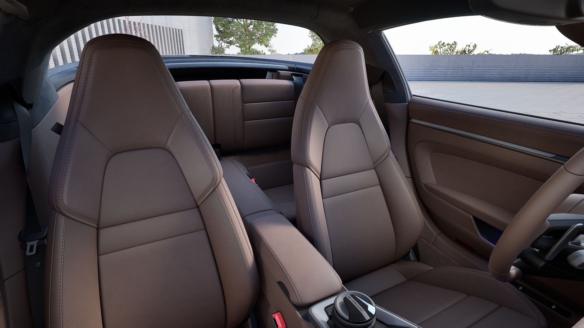 911 Targa 4S interior view