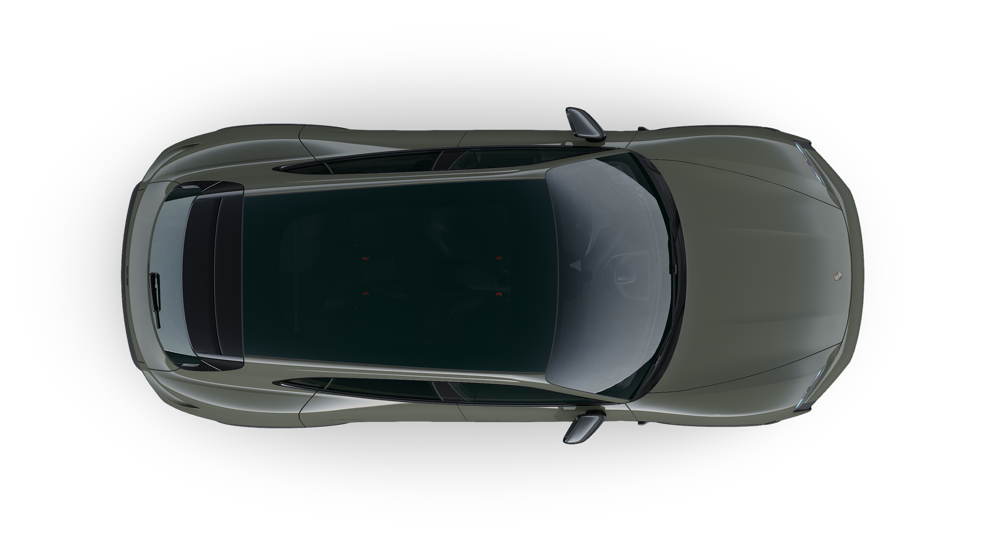 view of the car from top