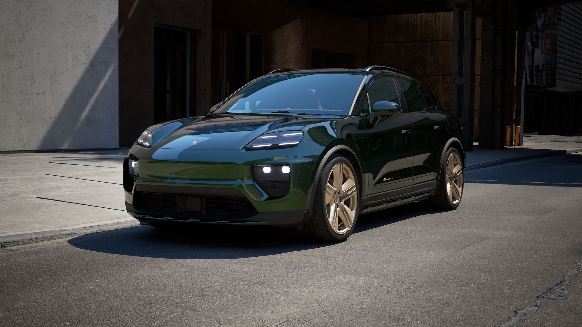 Macan 4 μπροστινή όψη