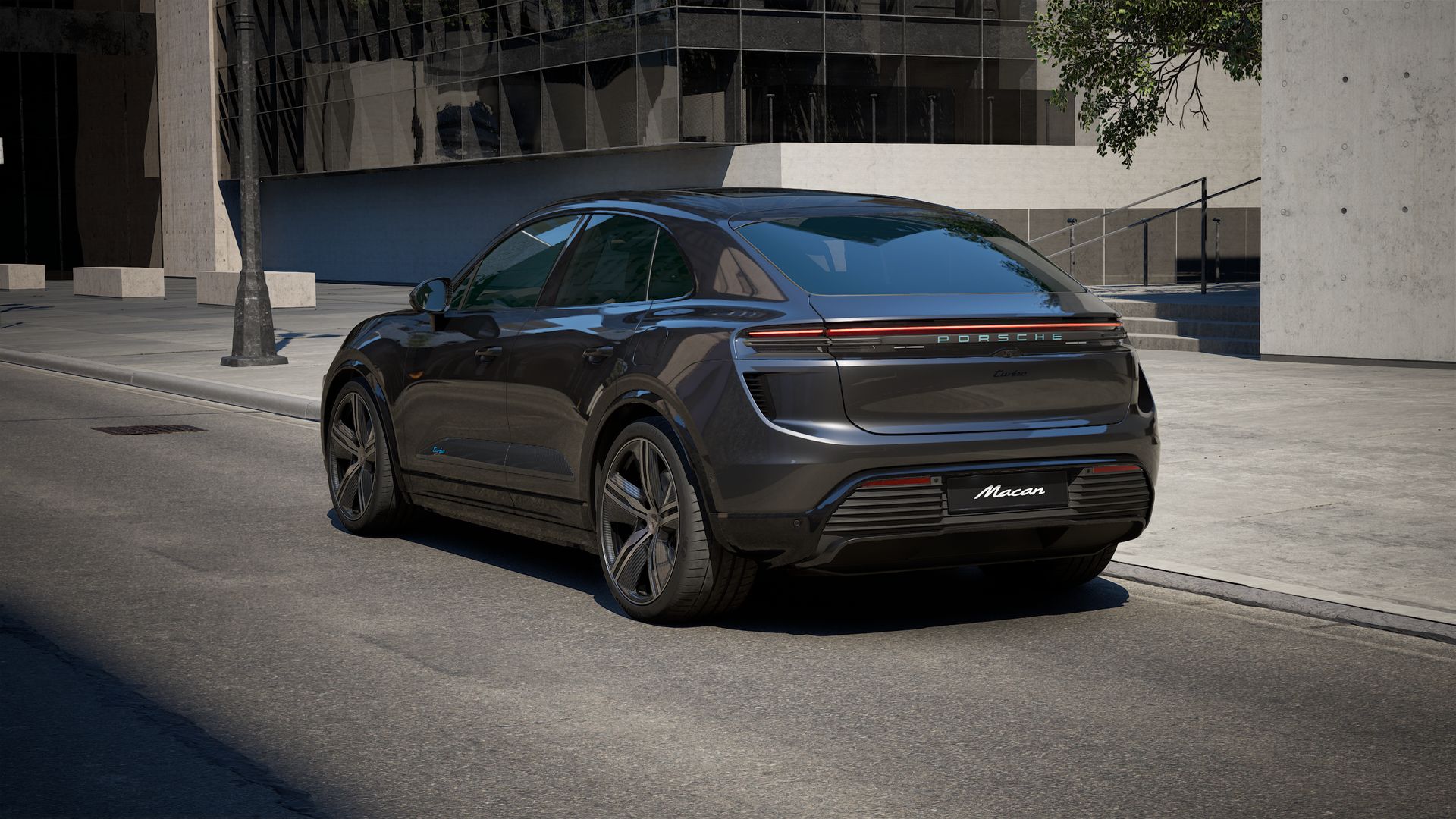 Macan Turbo πίσω όψη